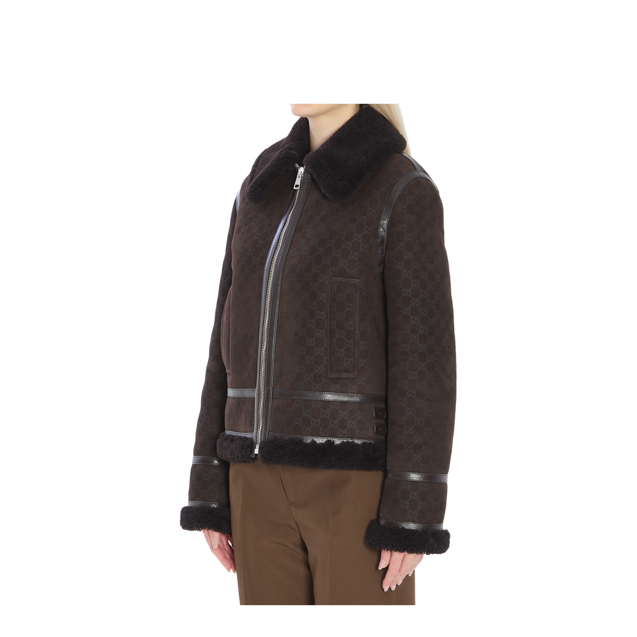 Chocolate Shearling Jacket
