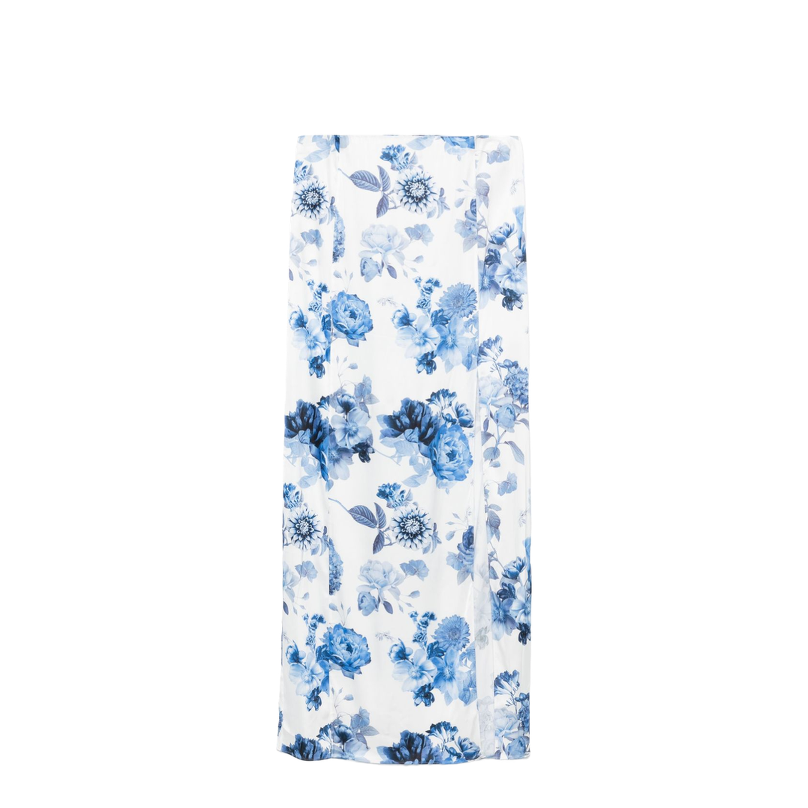 Floral Print Maxi Skirt In Multicolour