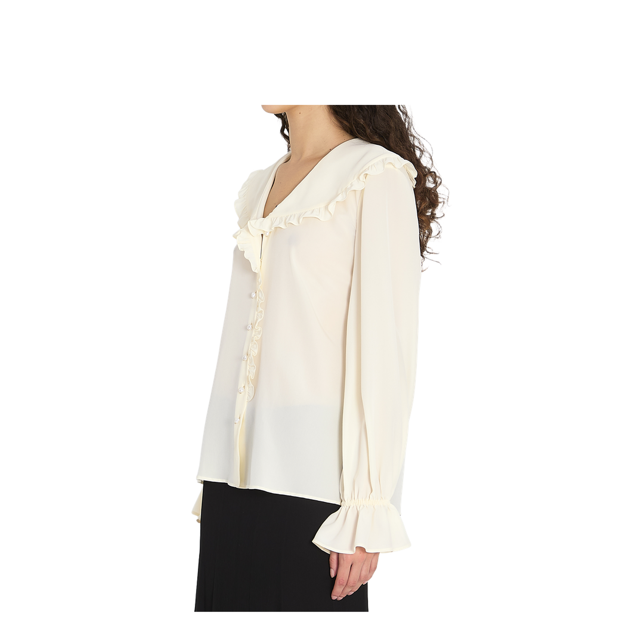 Fluid Silk Blouse