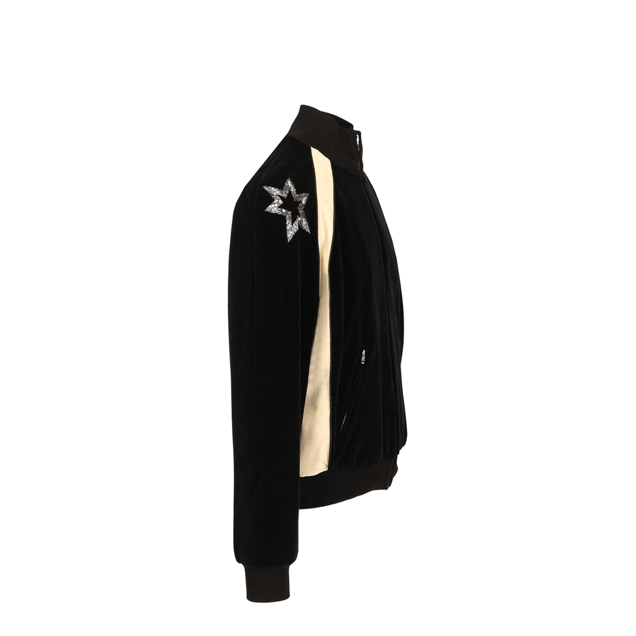Cotton Blend Velvet Sports Jacket