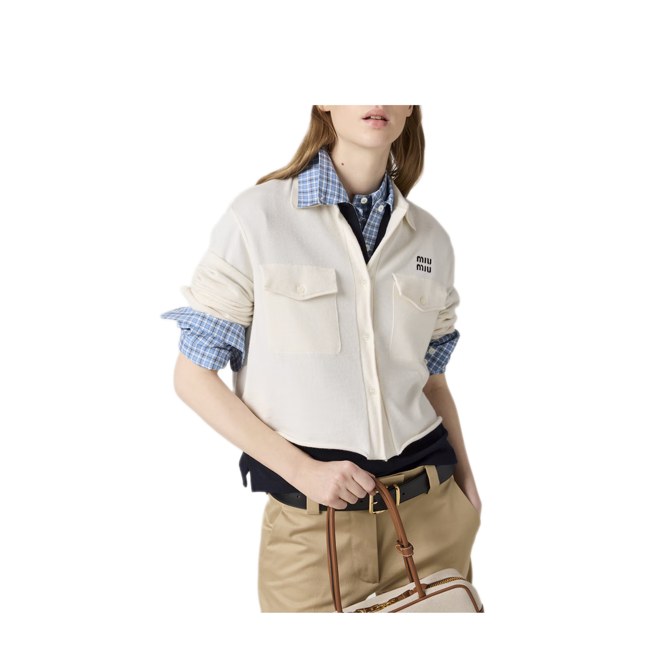 MAYFEYR - Miu Miu - Cashmere Shirt - MMF945SOOO16OGF0009