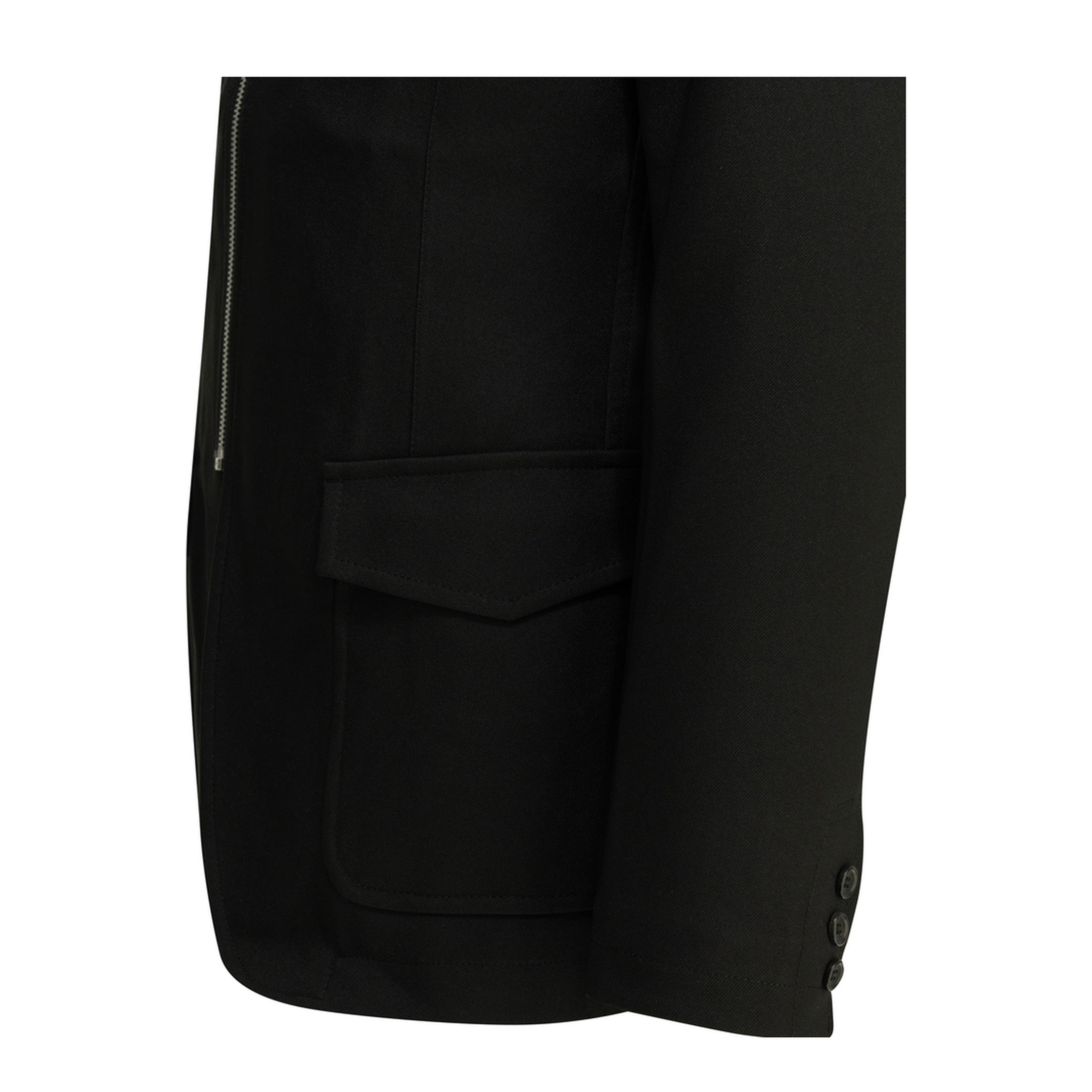 MAYFEYR - Comme Des Garcons - Blazer With Zipper - FQ-J501-S261BLACK