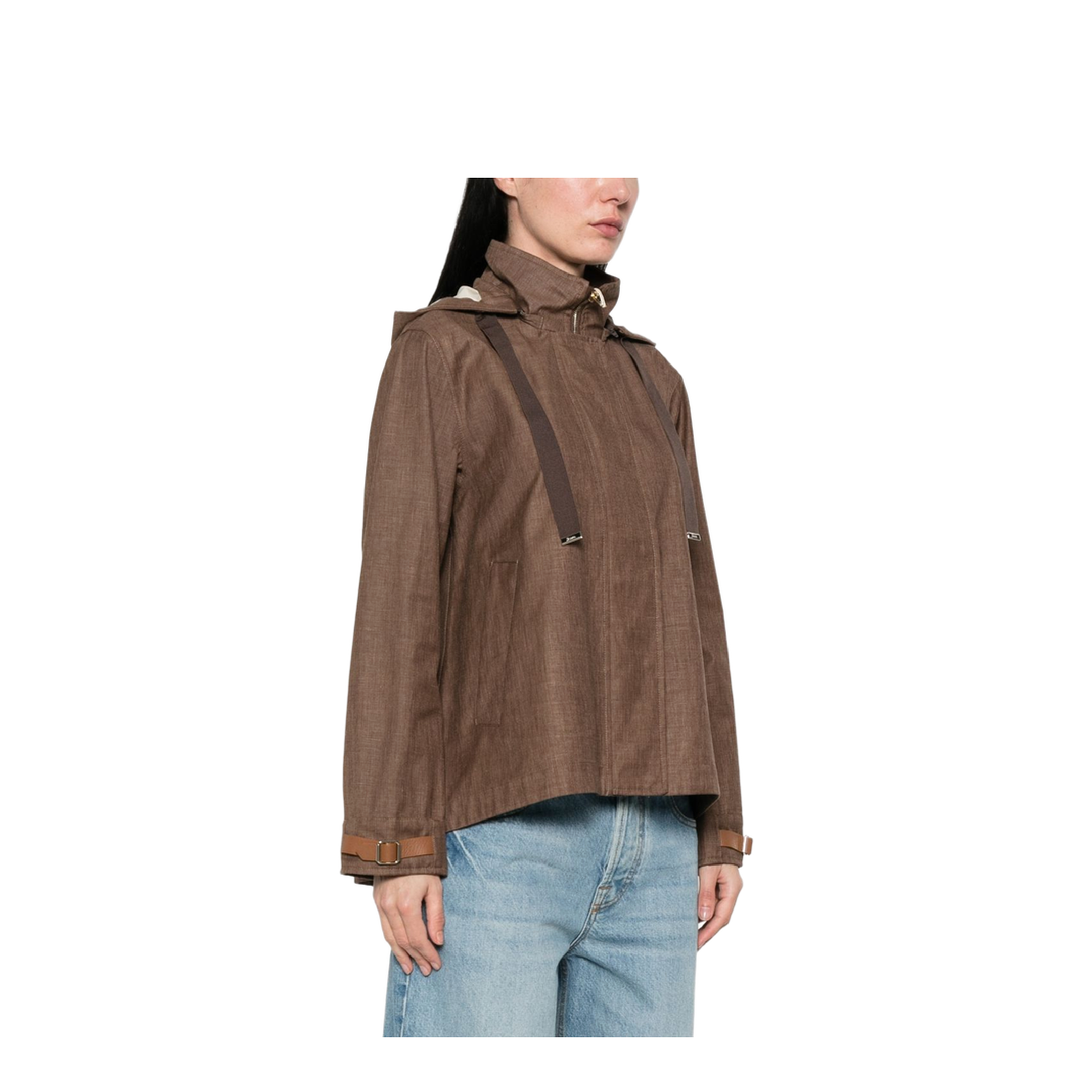 MAYFEYR - Herno - Leather Brown Coat - GC000559D171502240