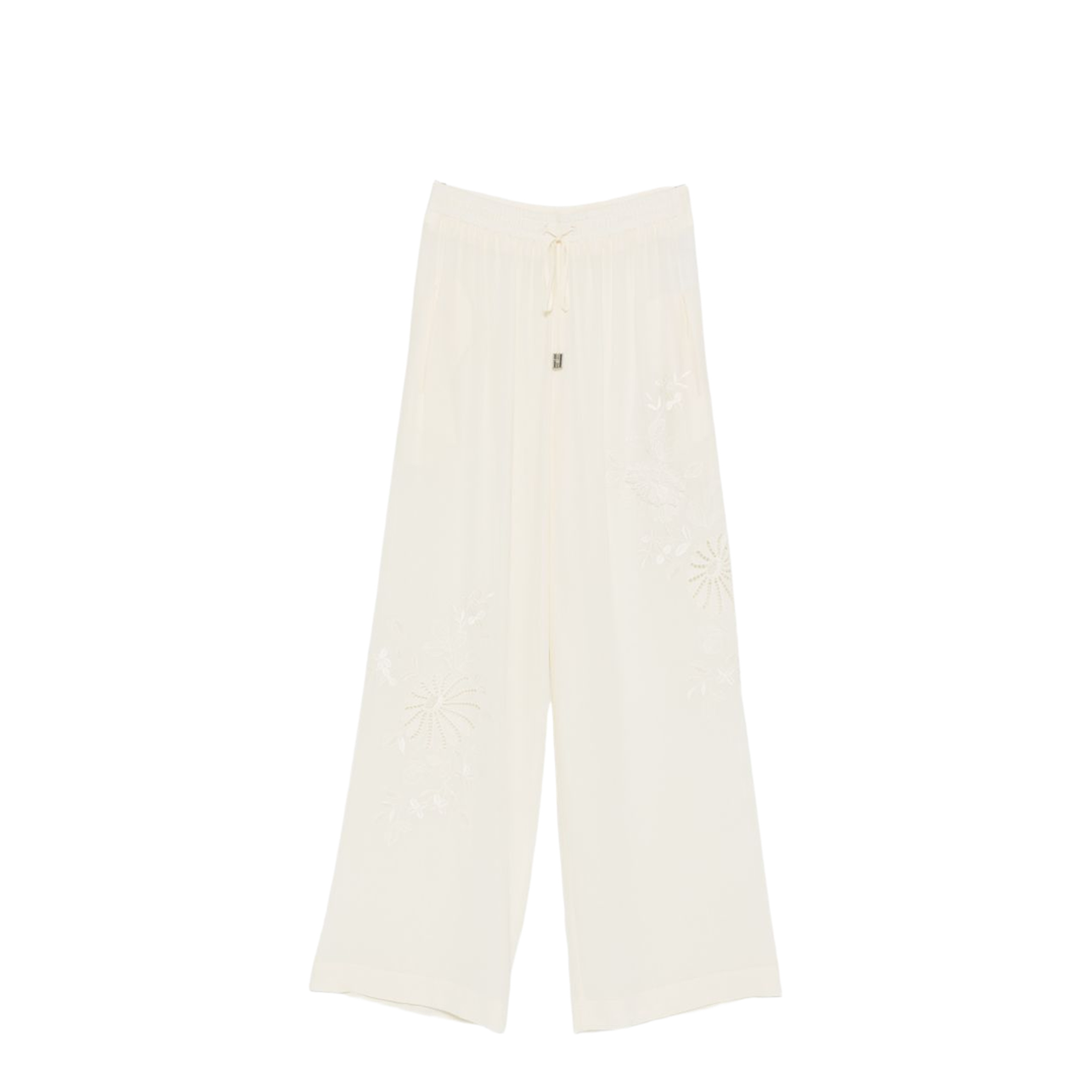 MAYFEYR - Ermanno Scervino - Trousers White - D482P351RVKX14800