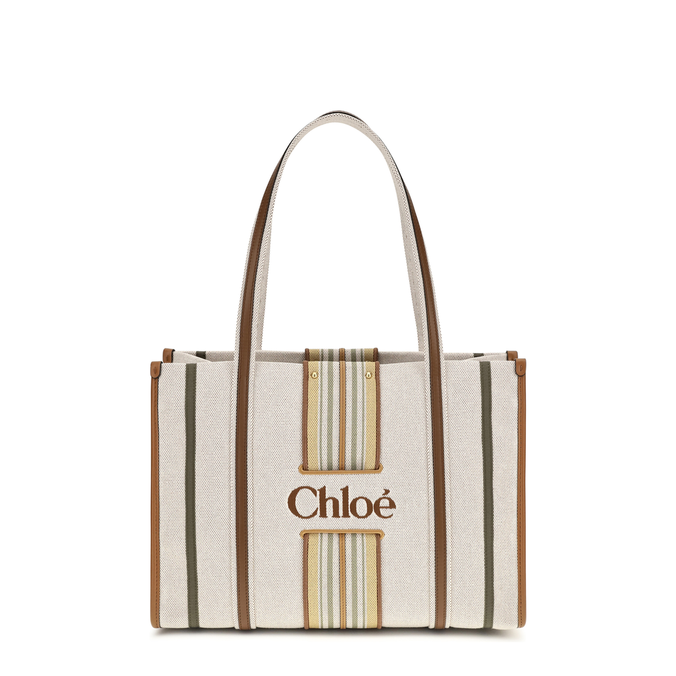 MAYFEYR - Chloè - Woody Loop Canvas Tote Bag - CH26WS935T77