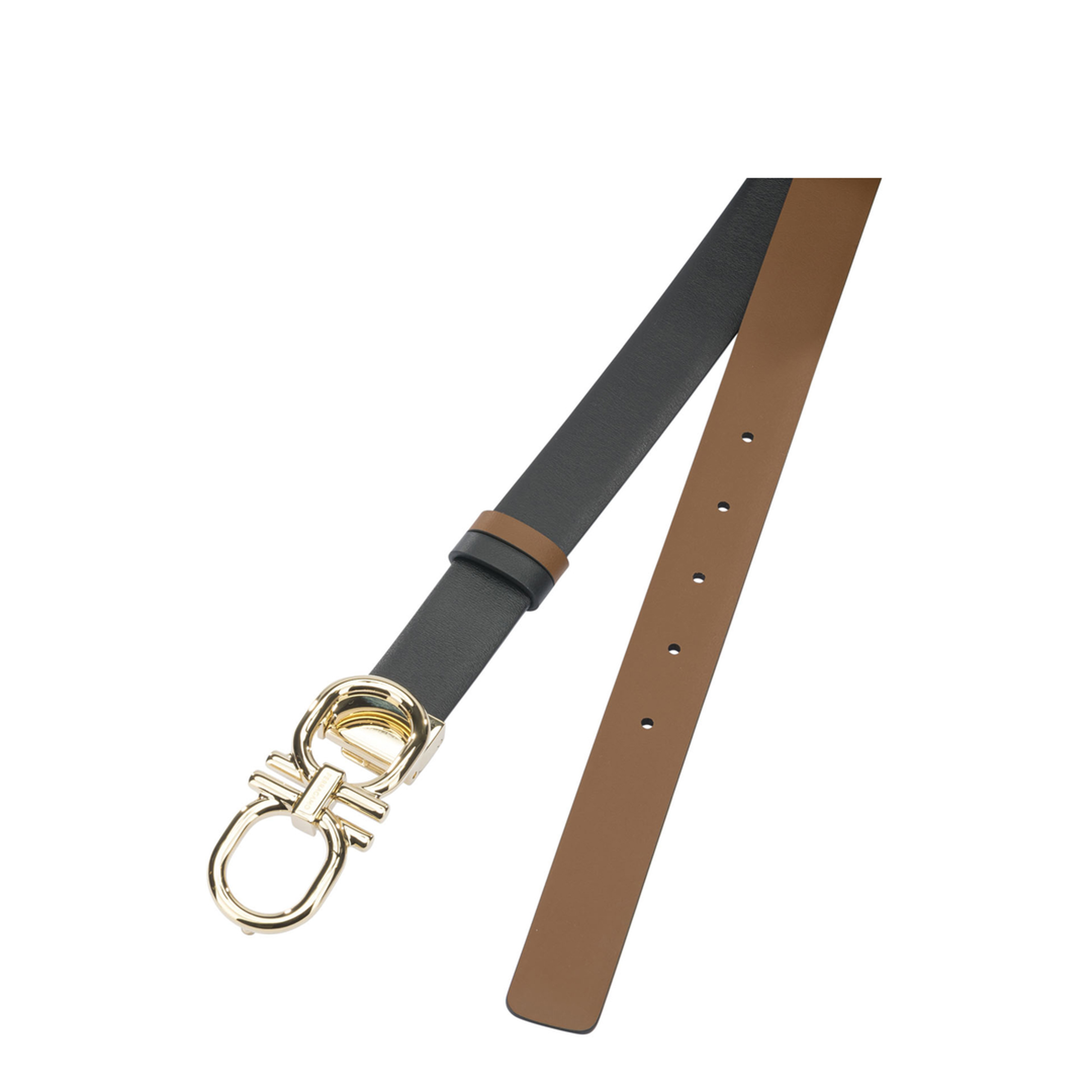MAYFEYR - Ferragamo - Leather Belt With Hooks - 0790123