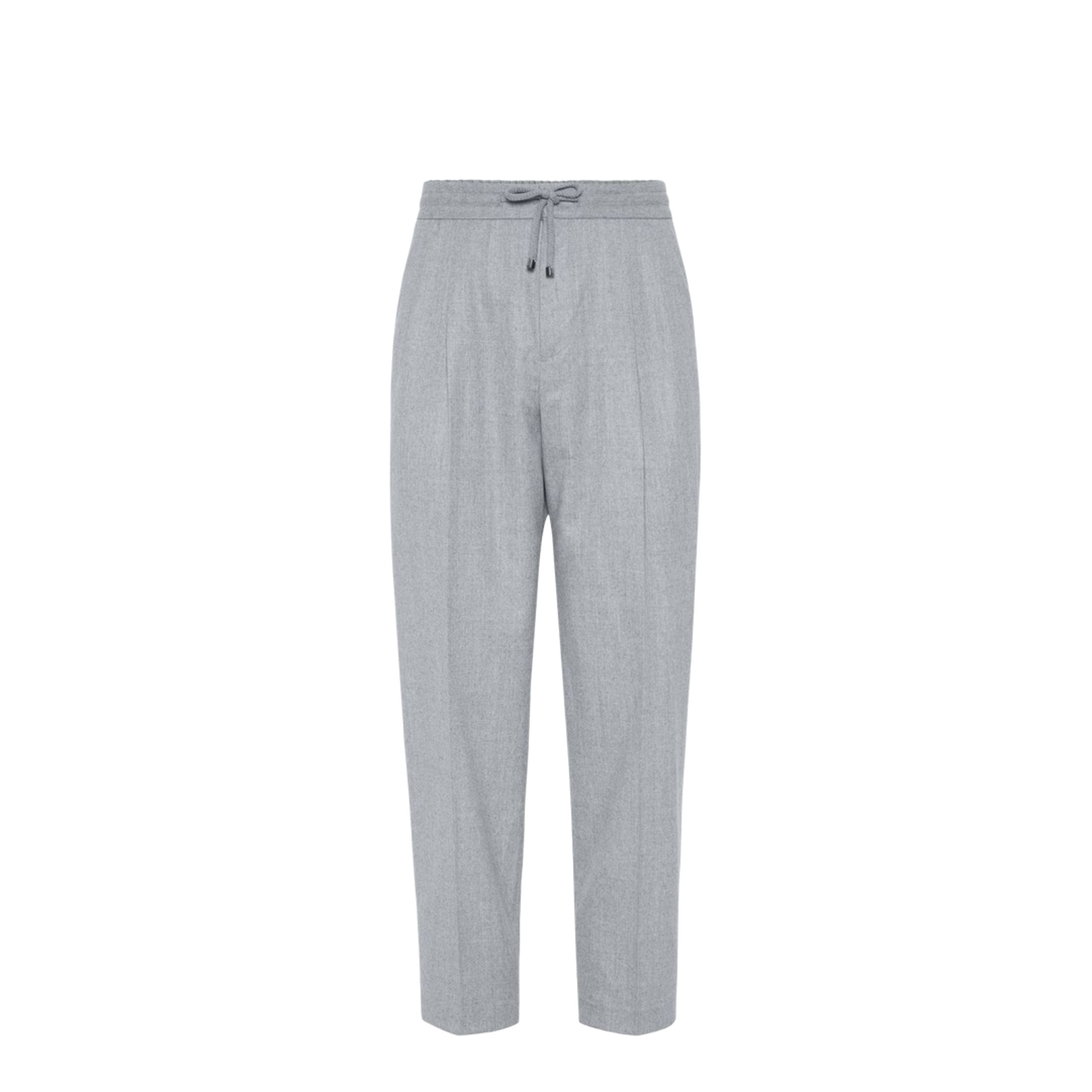 Front Pleat Pants - Grey