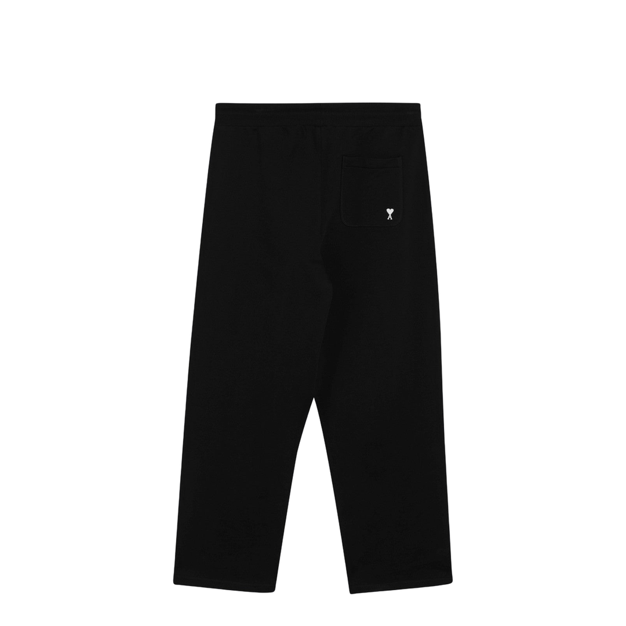 MAYFEYR - Ami Paris - Black De Coeur Jogging Trousers - HTR856730045
