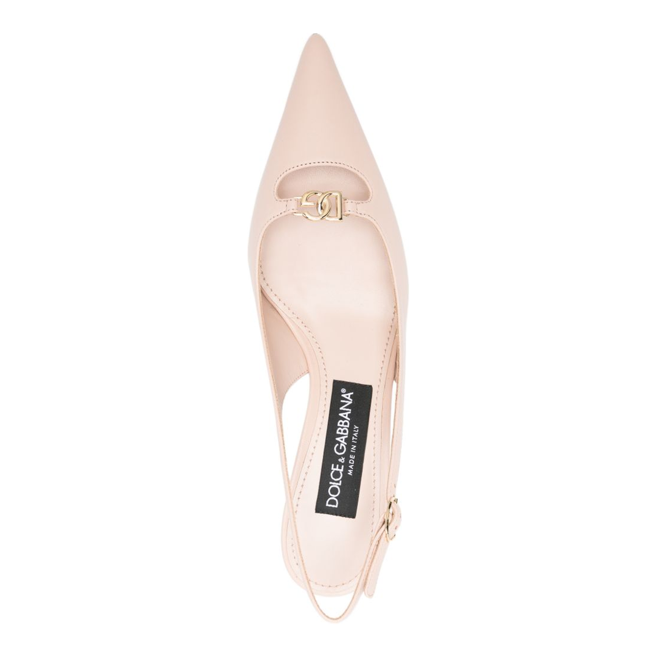 Slingback Pumps in Silk Nappa