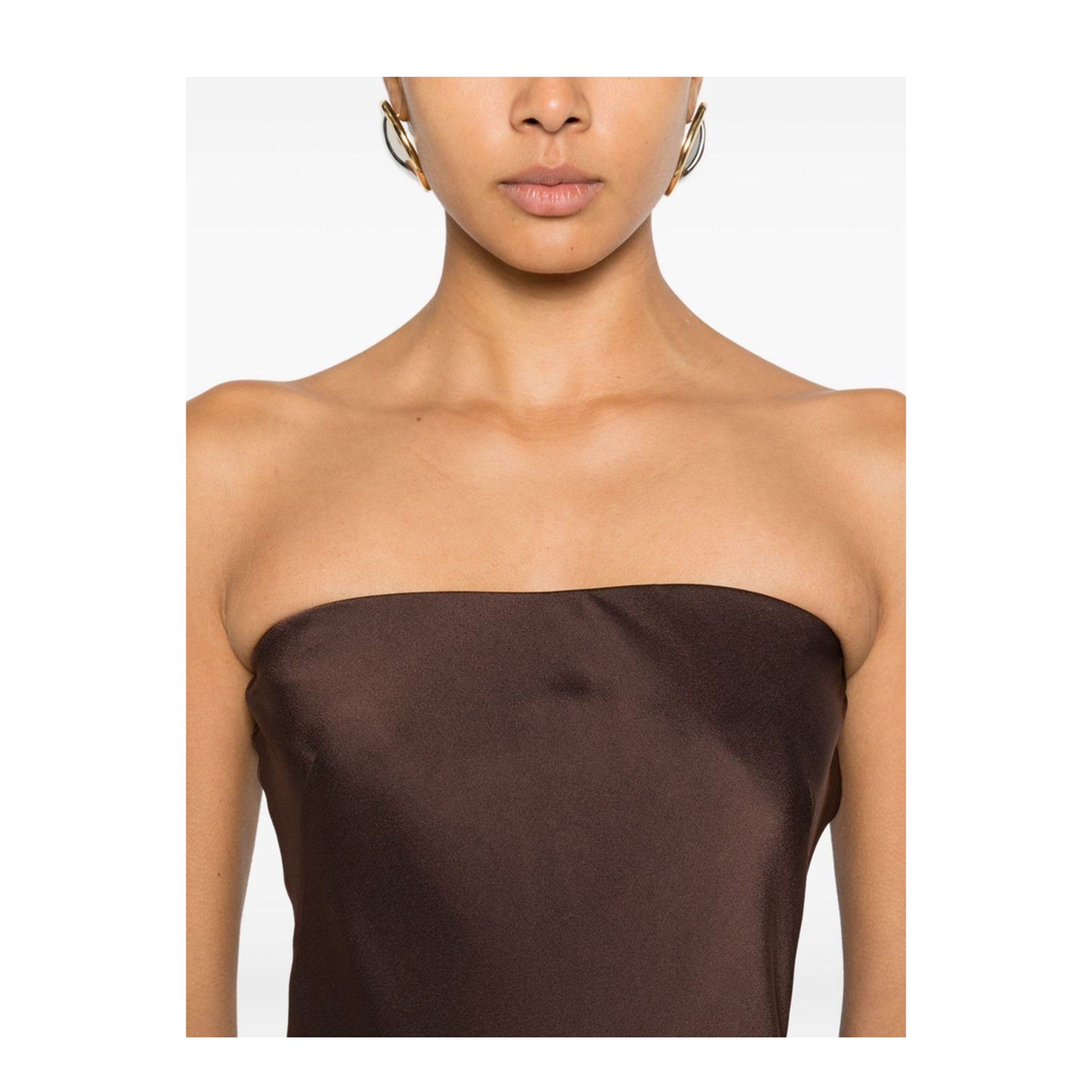 MAYFEYR - Forte Forte - Dresses Brown - 14555MYDRESSCHOCOLAT