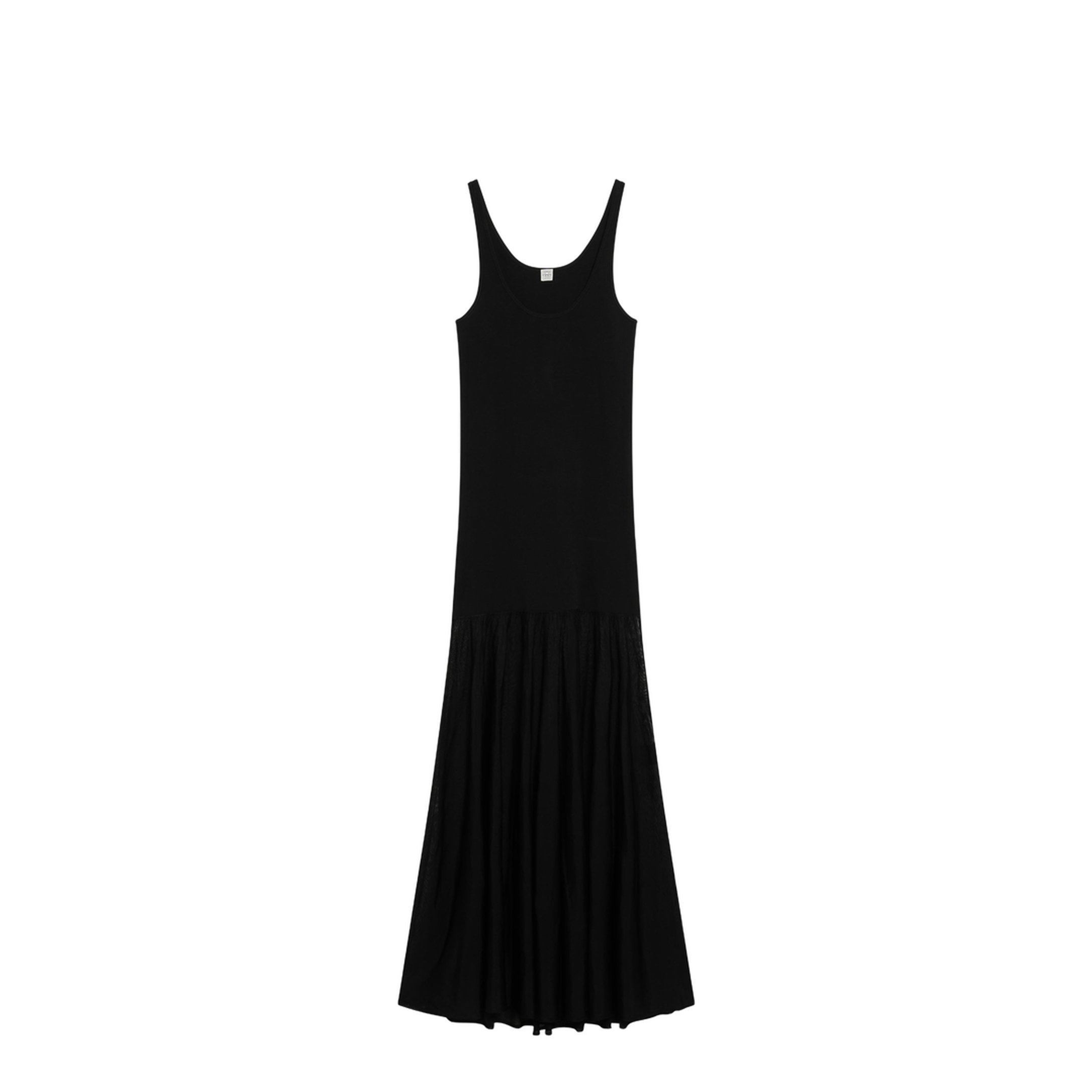 MAYFEYR - Toteme - Black Long Dress In Viscose Knit - 251-WRD0180YA0138001
