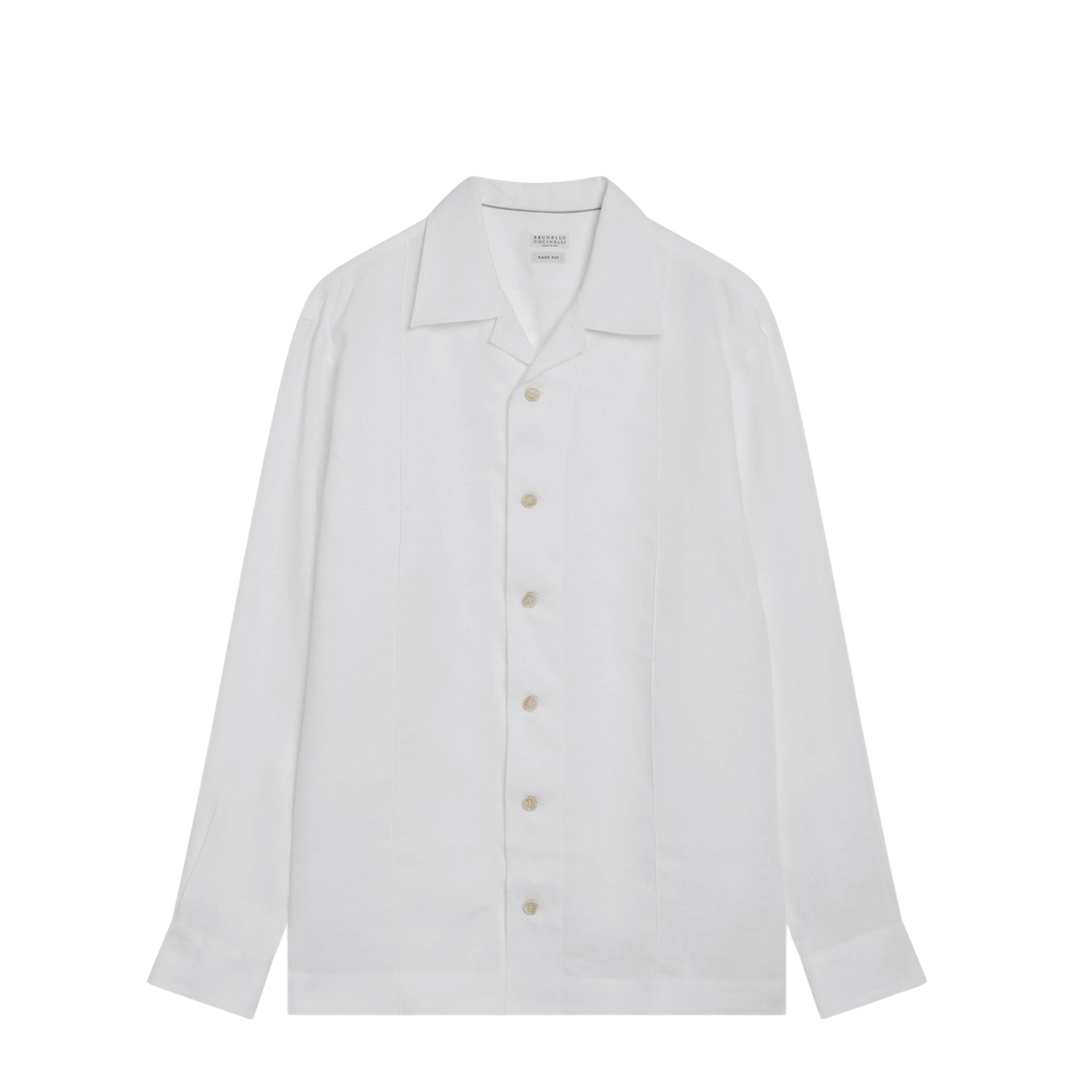White Linen East Fit Shirt