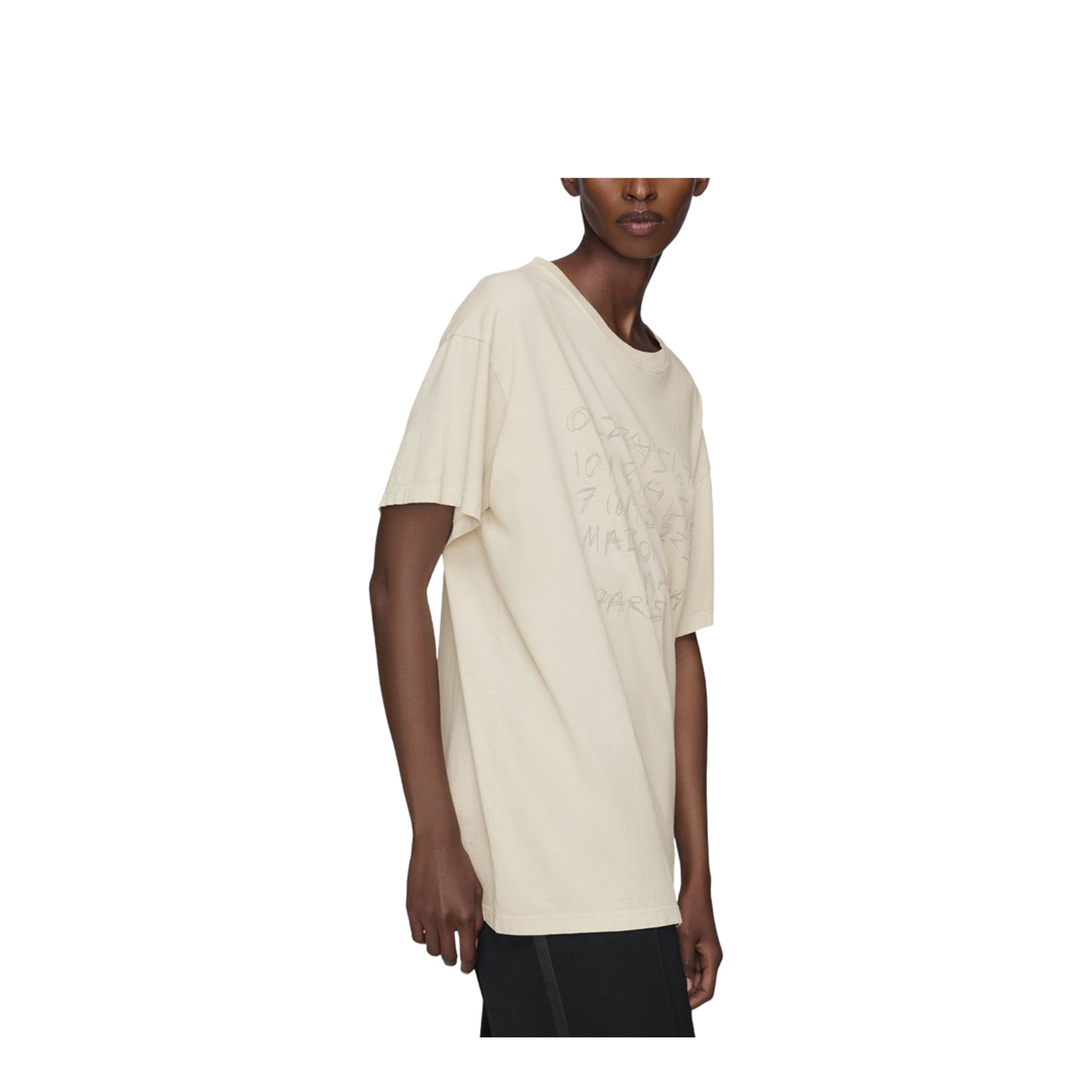 Numeric Sand-Coloured Cotton T-Shirt