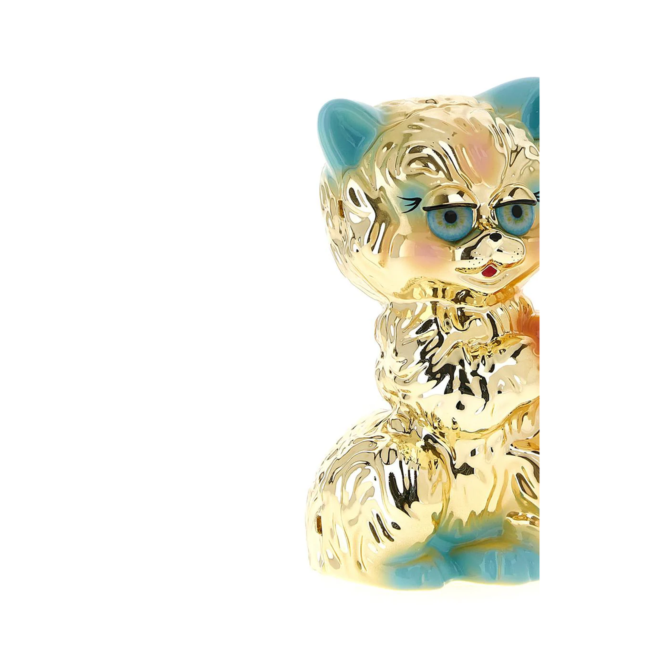 Minaudière with Hand-Painted 'Le Chat de La Maison' Details