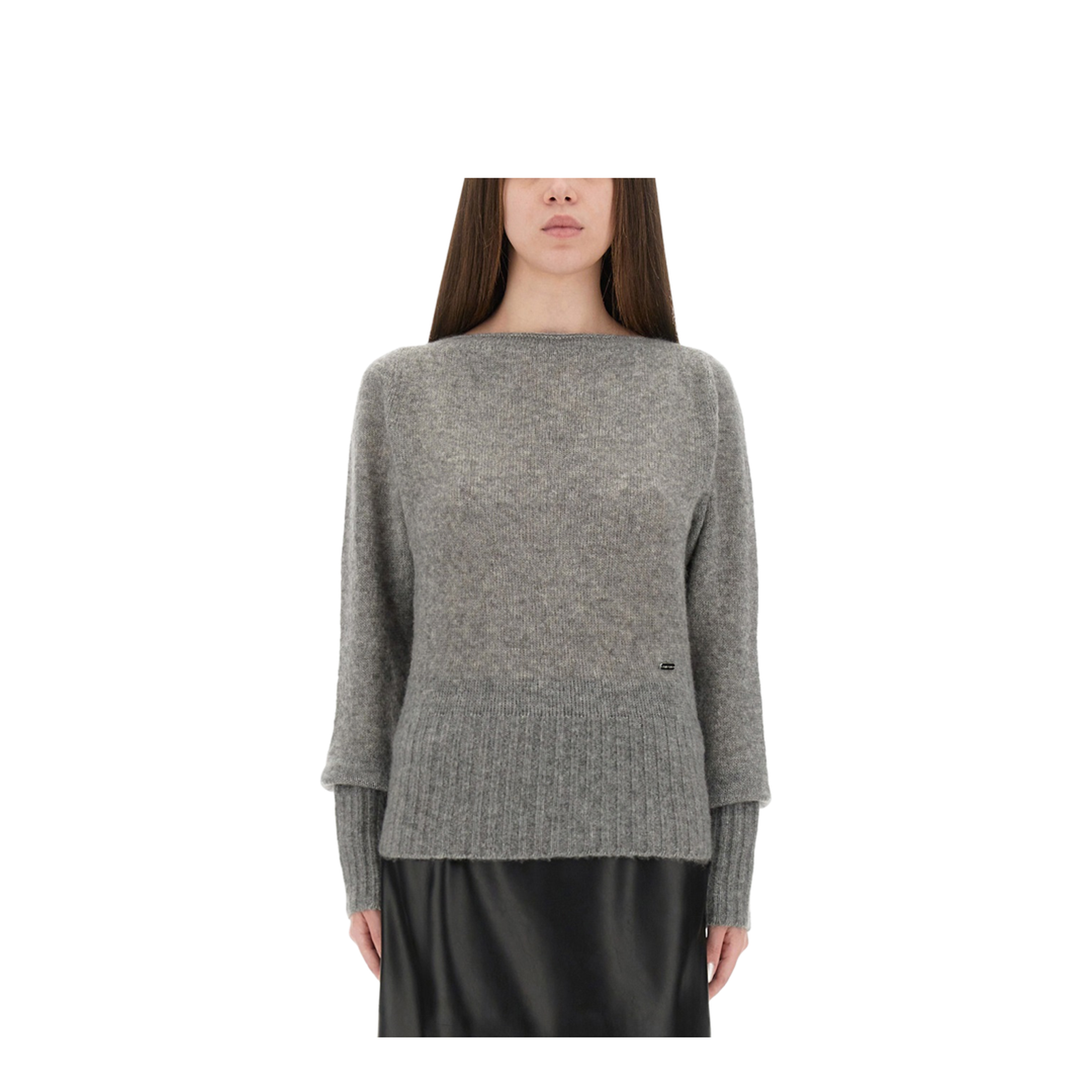 Boat-Neck Sweater