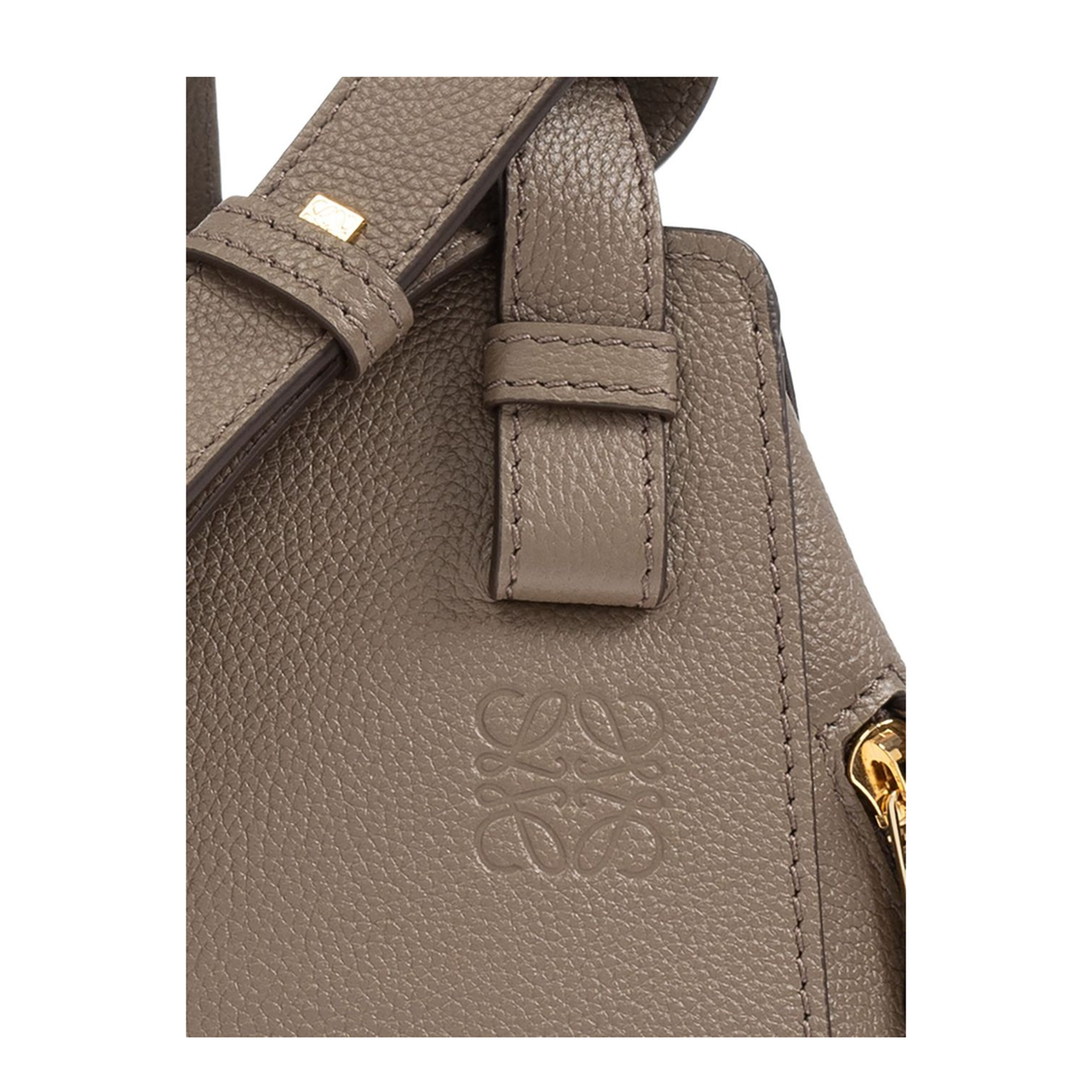 Compact Hammock Bag in Soft Grained Calfskin