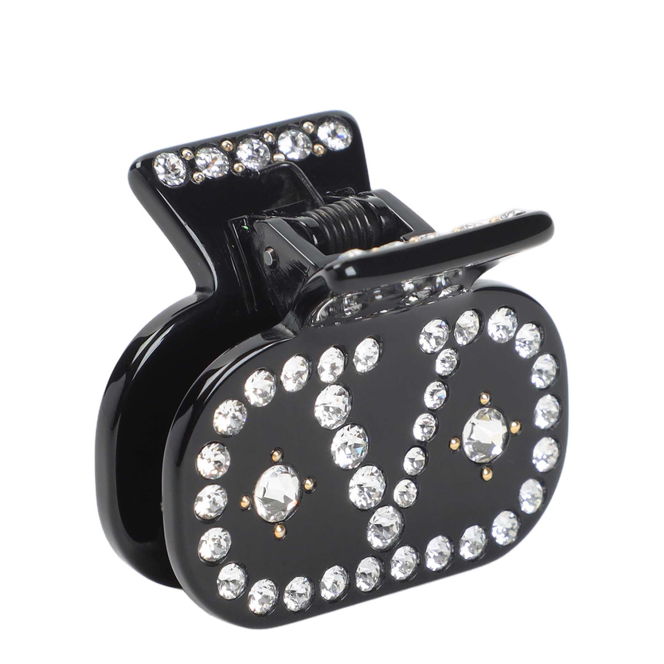 Plastic Hair Clip Black