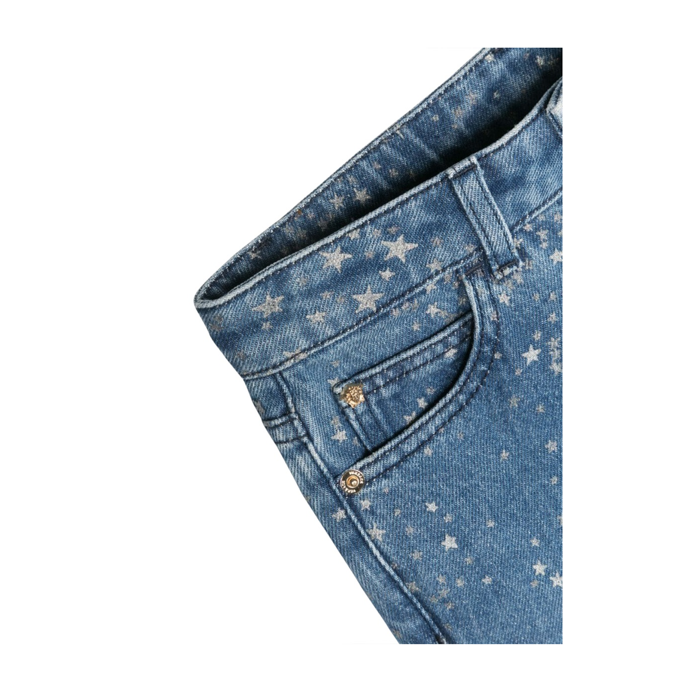 Glitter Print Jeans