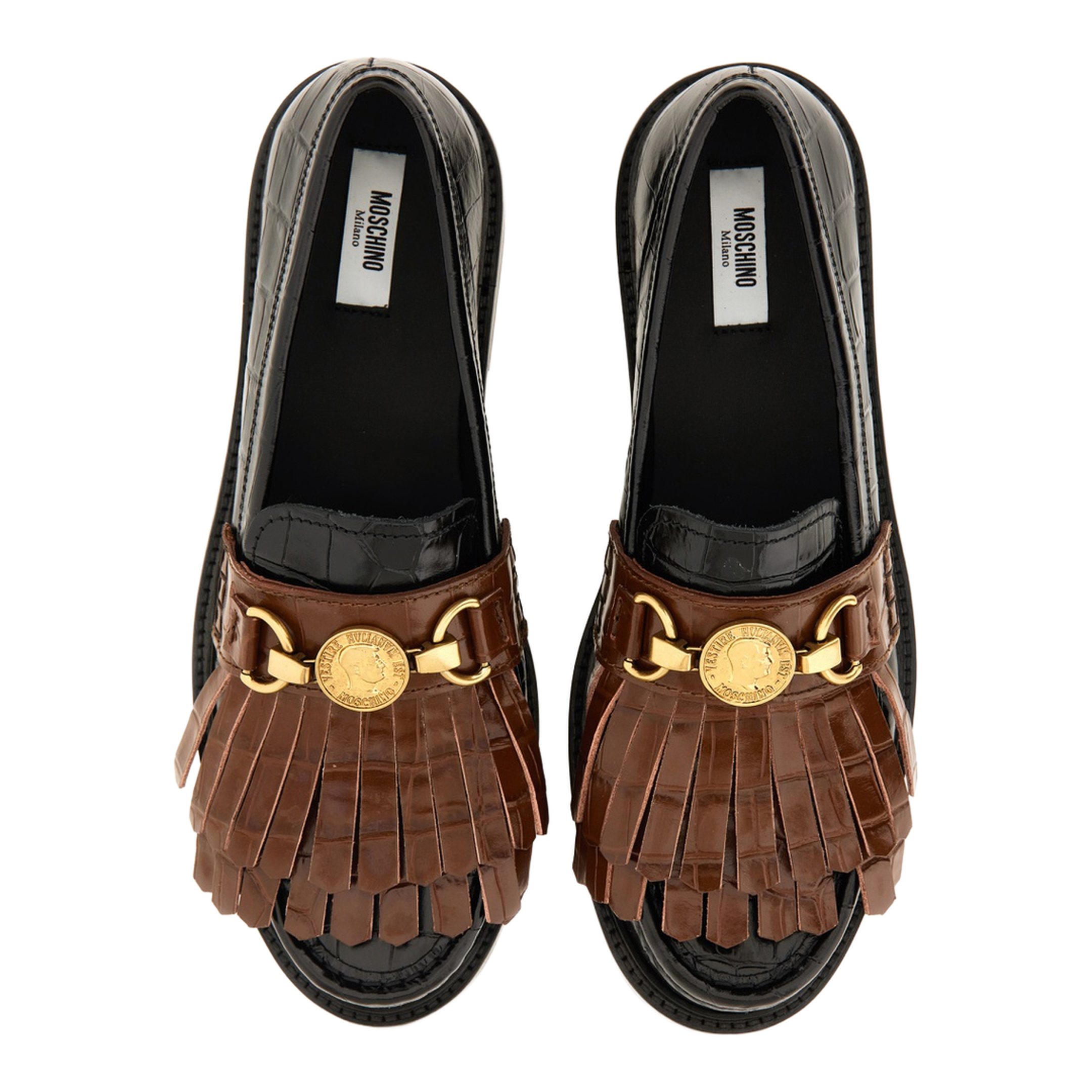 Moccasin with Bangs and Coin