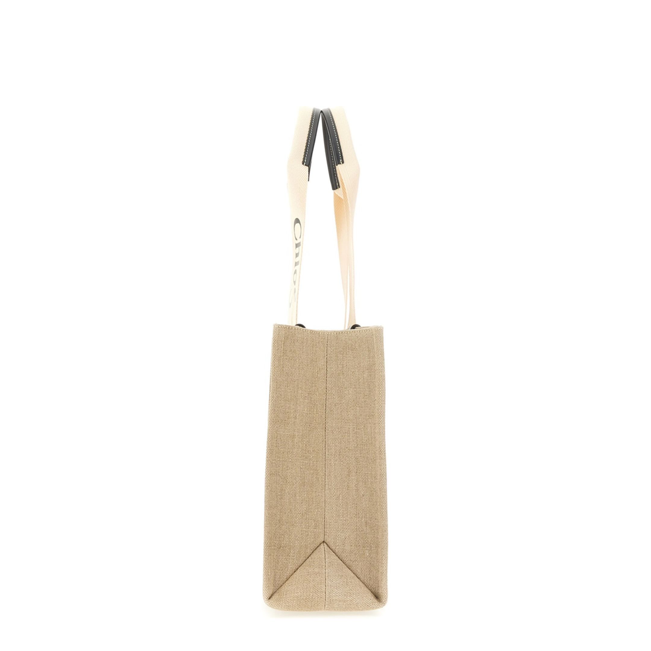 Linen Bag with Double Logo Handles