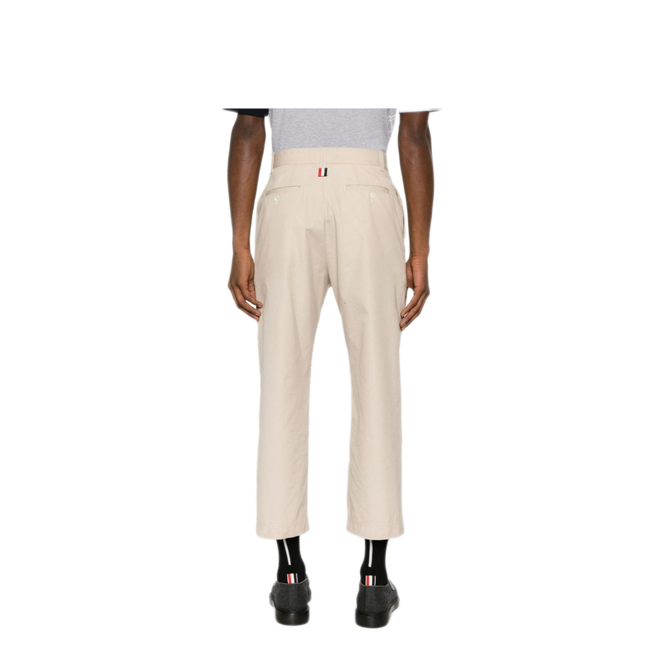 MAYFEYR - Thom Browne - Typewriter Cloth Straight Trousers - MTU320U04502250