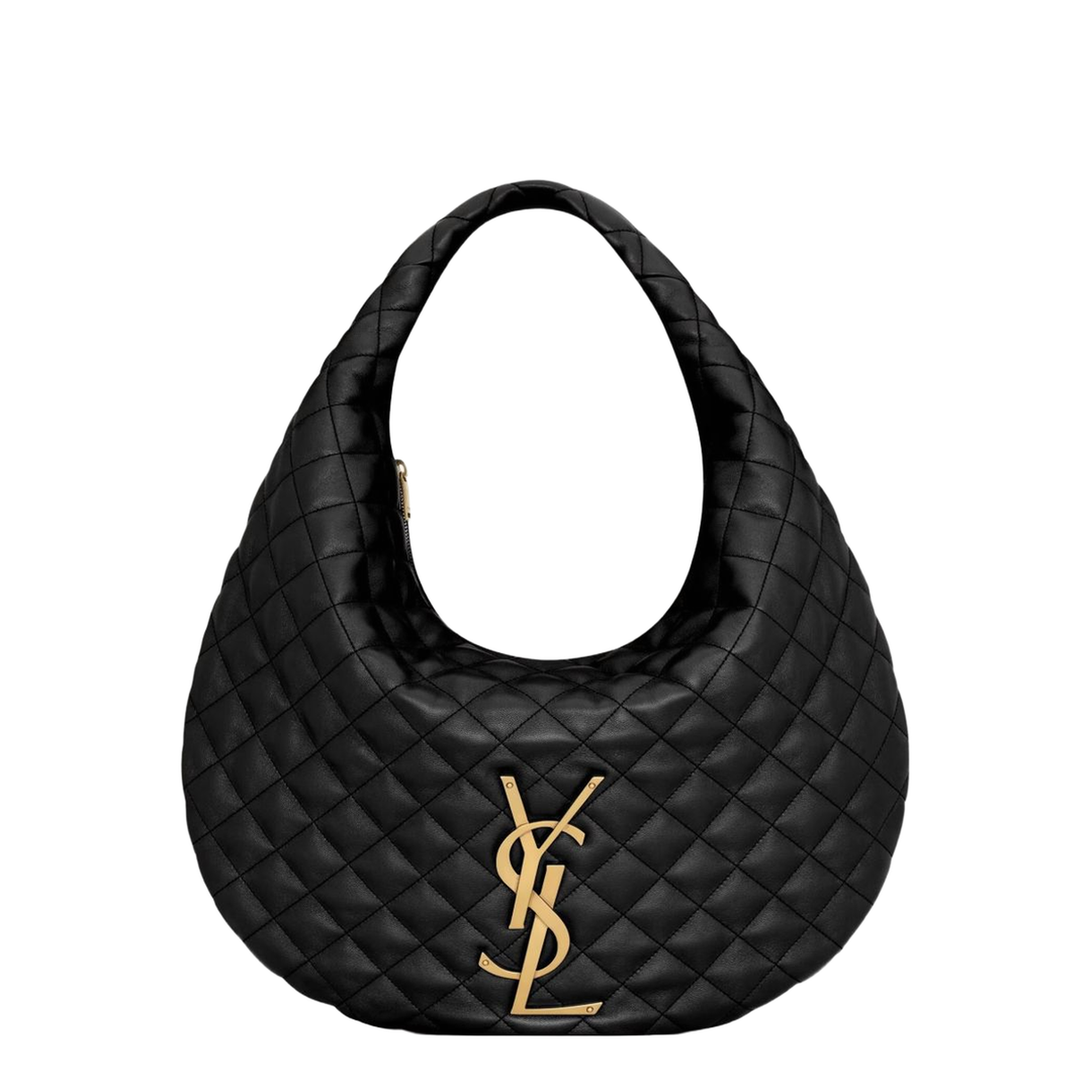 ICARE Hobo in Quilted Nappa in Black