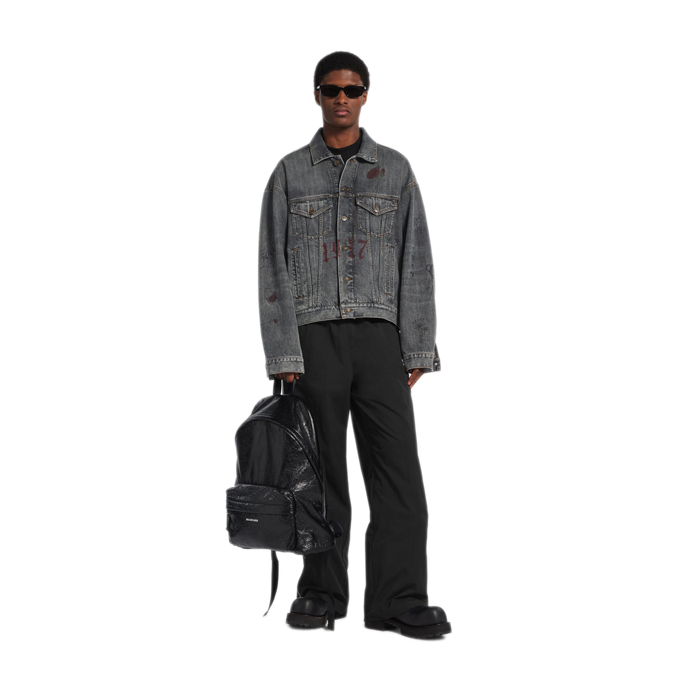 MAYFEYR - Balenciaga - Explorer Backpack In Arena Leather - 5032211VG07