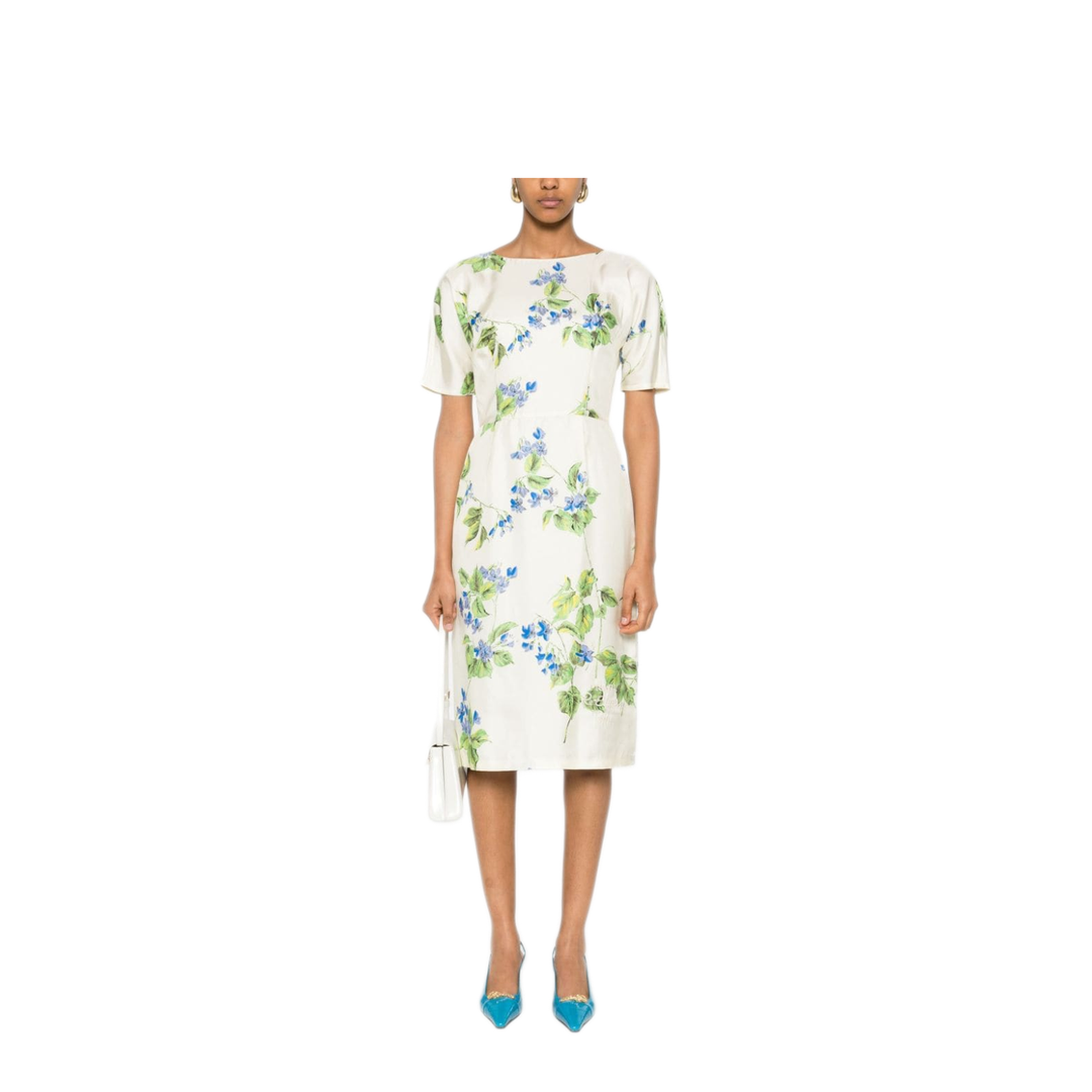MAYFEYR - Prada - Floral-Print Twill Dress - P3L96RSOOO14NZF0K74