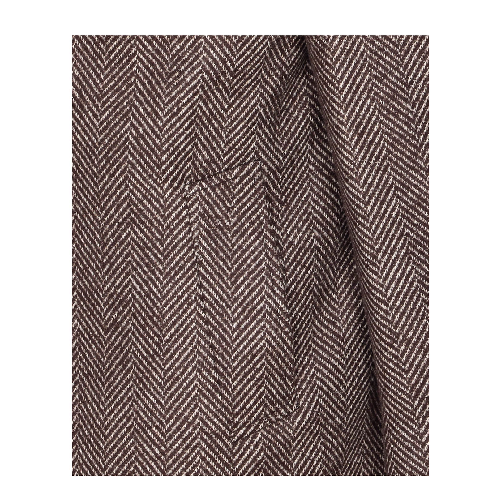 Beige Coat with Frontal Logo Buttons Closure