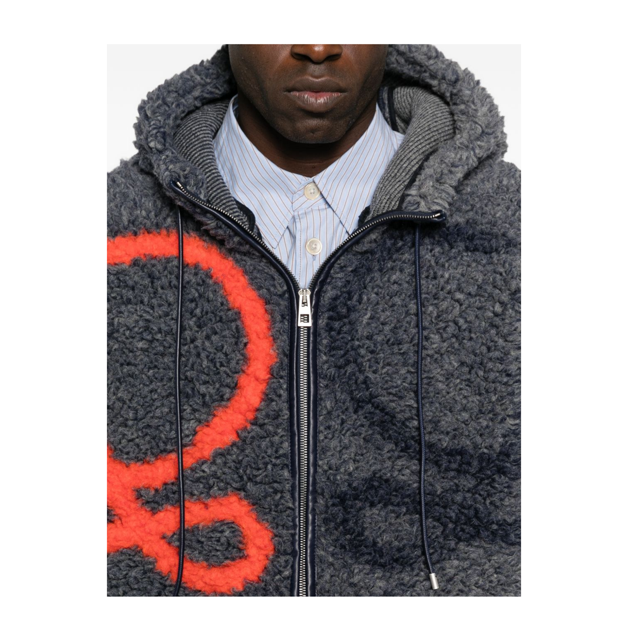 Anagram Wool Blend Jacket