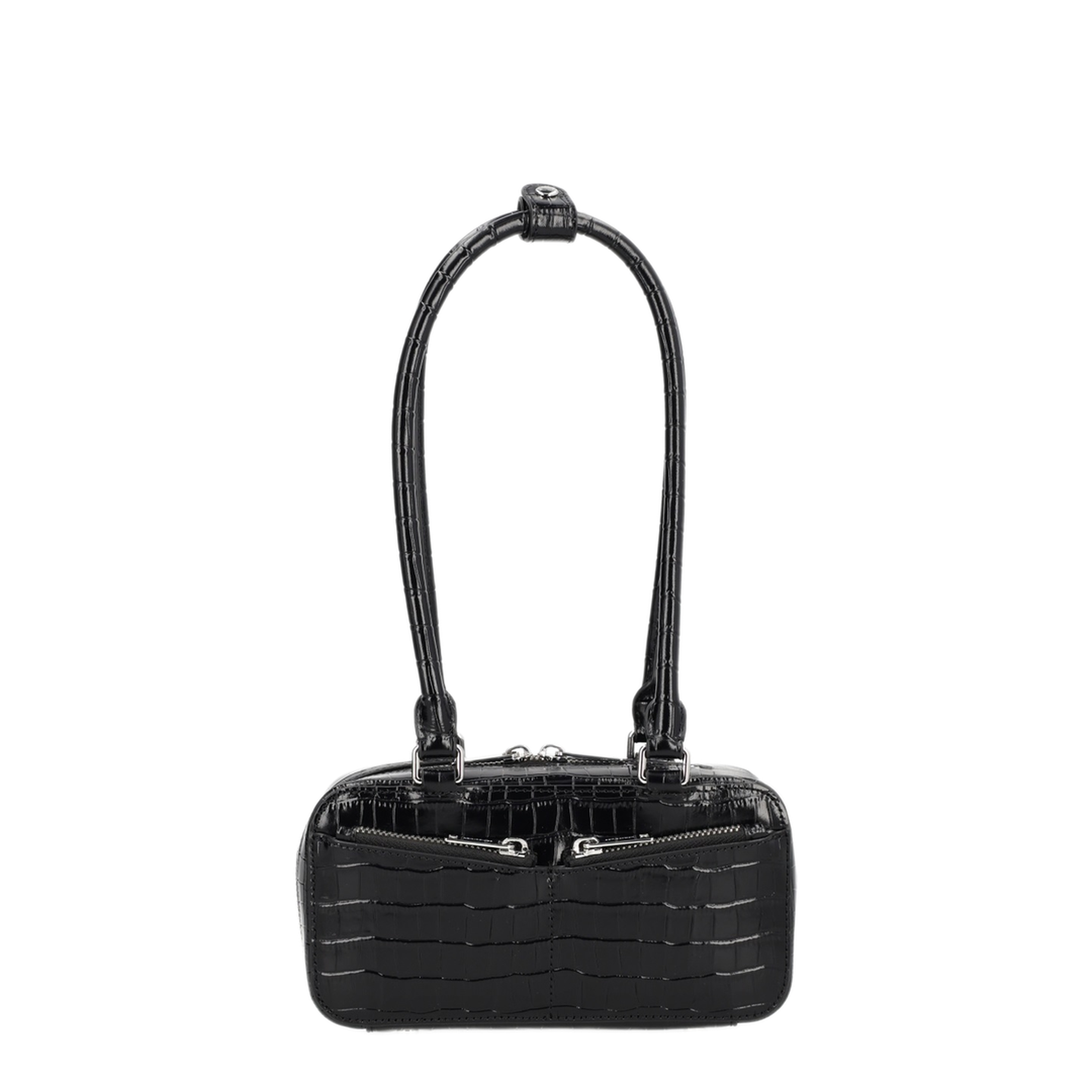 MAYFEYR - Self Portrait - Bag With Crocodile Effect - RS26306BBLACK