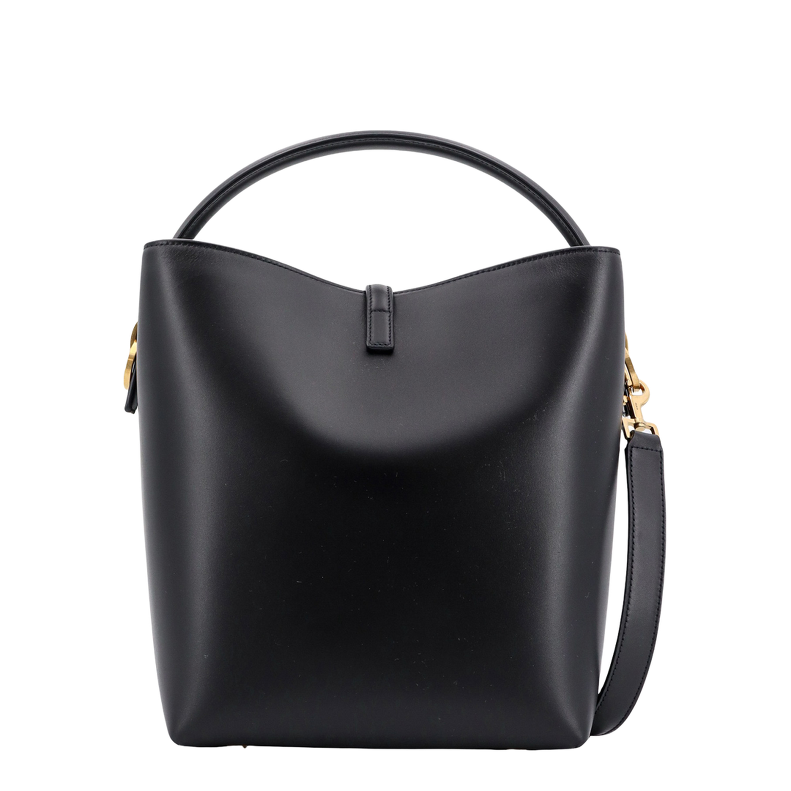 Le 37 Small Leather Top Handle Bags - Black