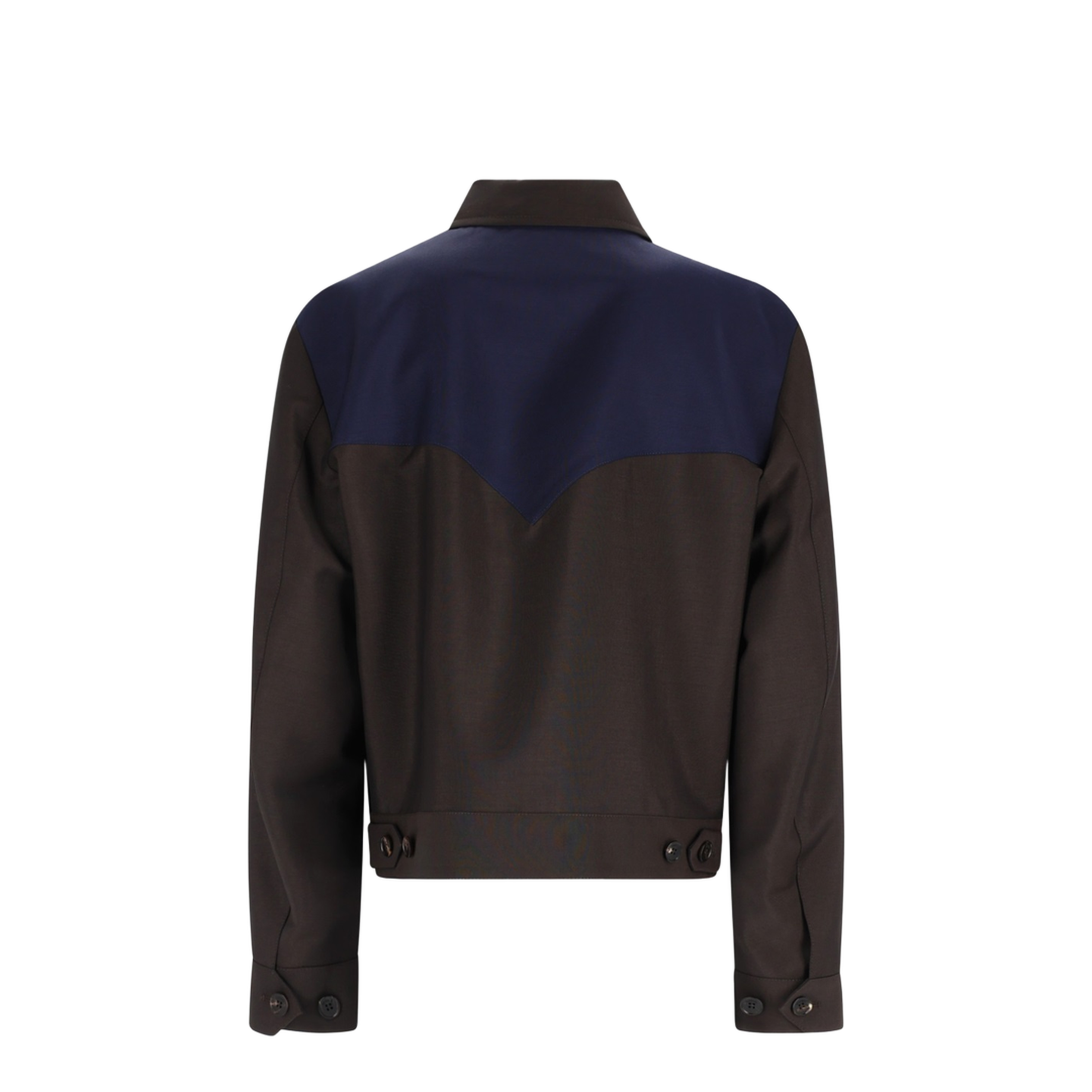 Men's Zipped Jacket Brown