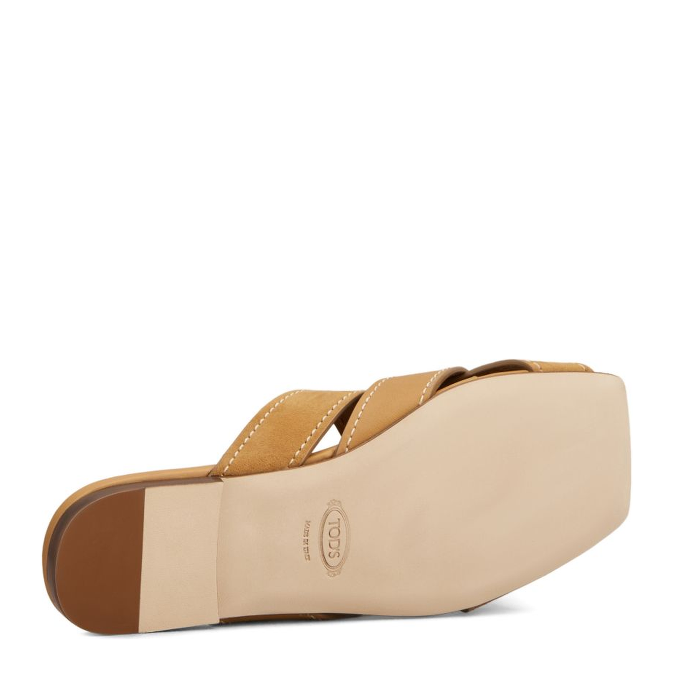 Smooth and Suede Leather Slides