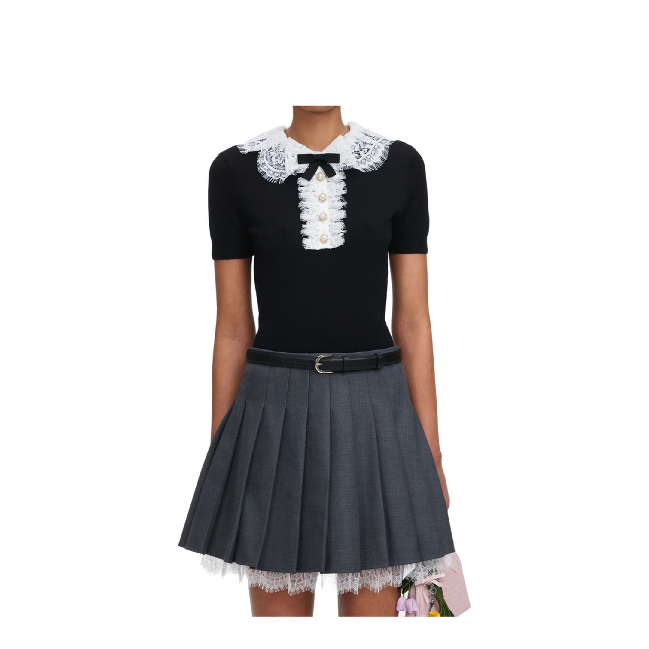 MAYFEYR - Self Portrait - Top Black - PF26-134T-BBLACK
