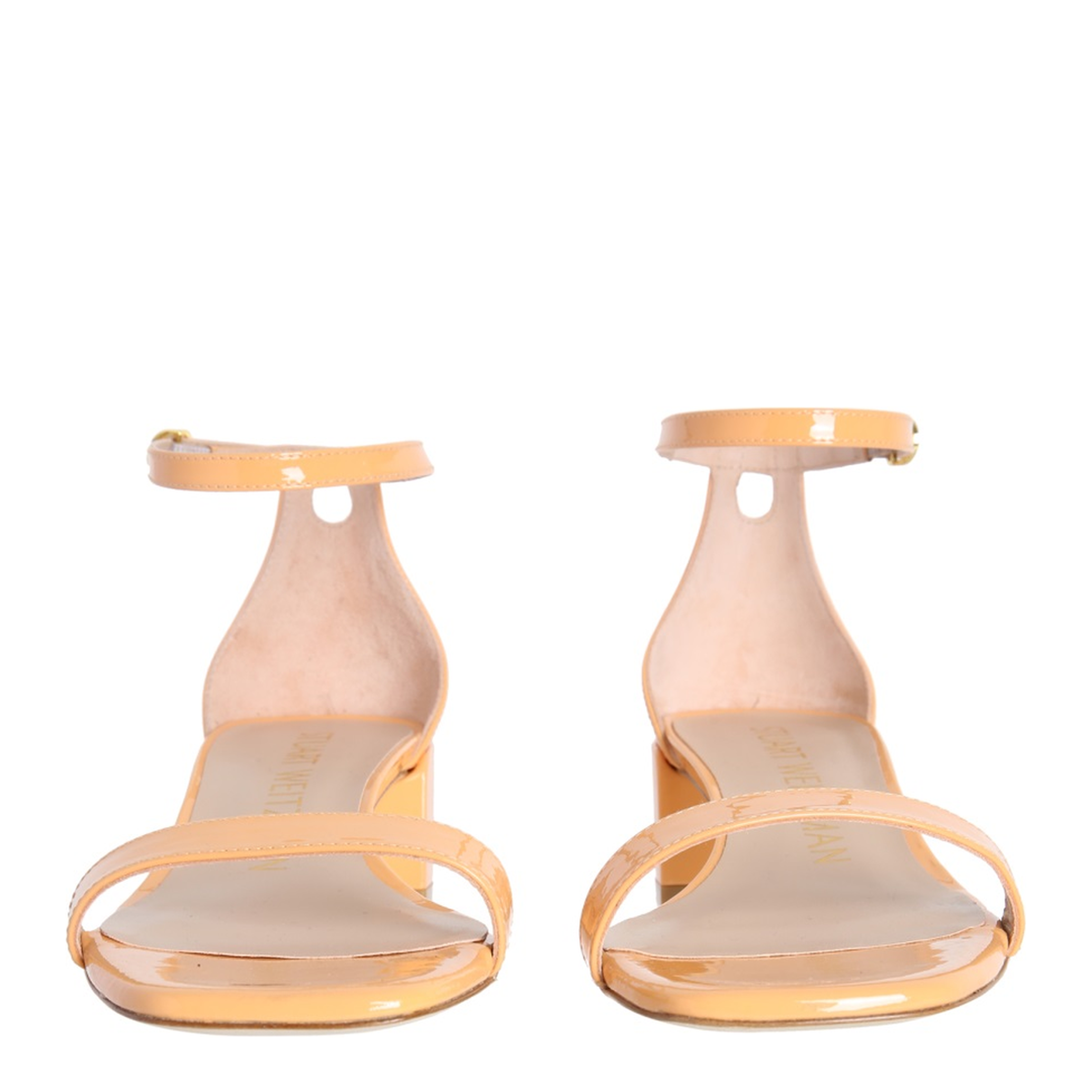MAYFEYR - Stuart Weitzman - Nudist Curve 35 Block Sandals - SA536MGO