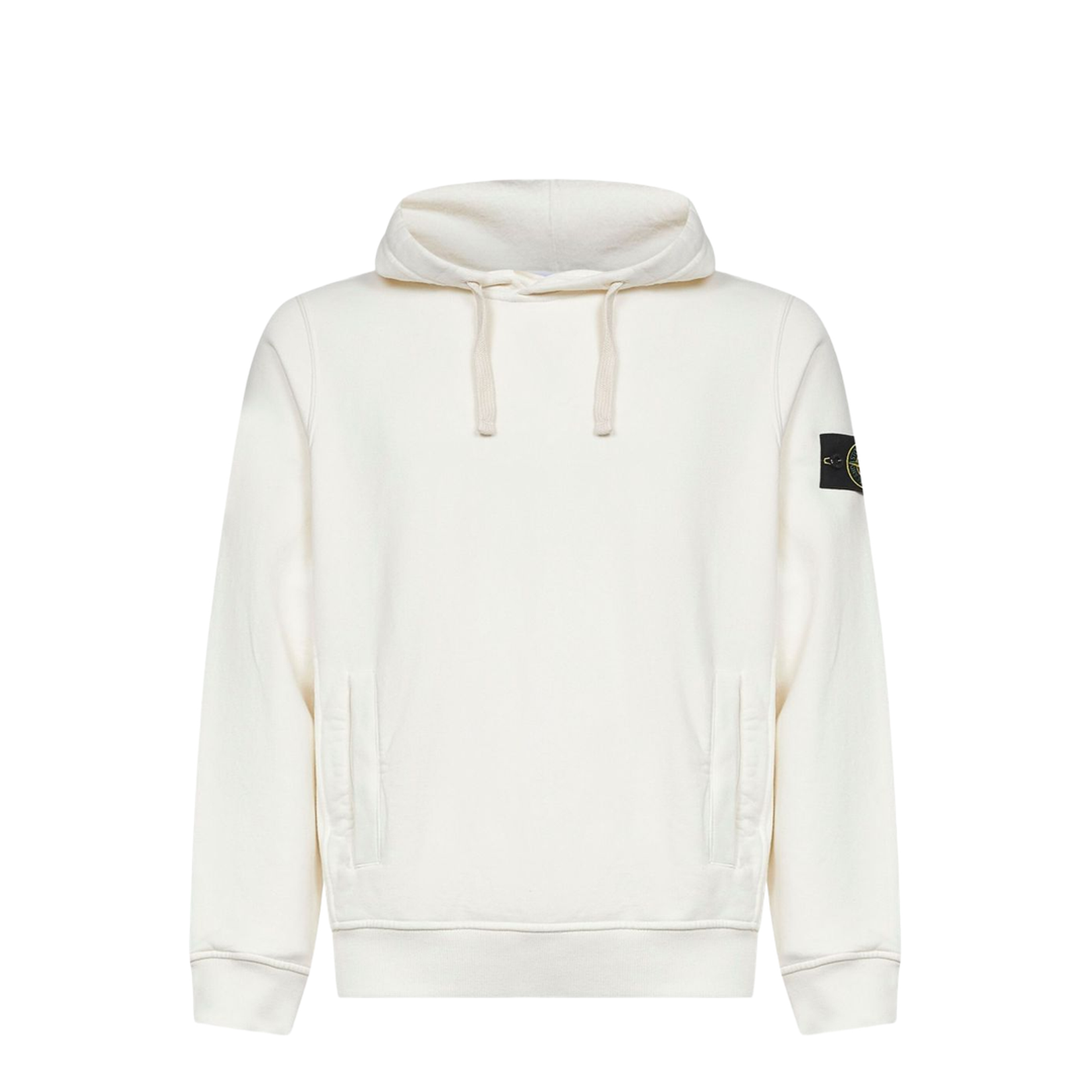 Hooded Sweatshirt in Brushed Organic Cotton Fleece