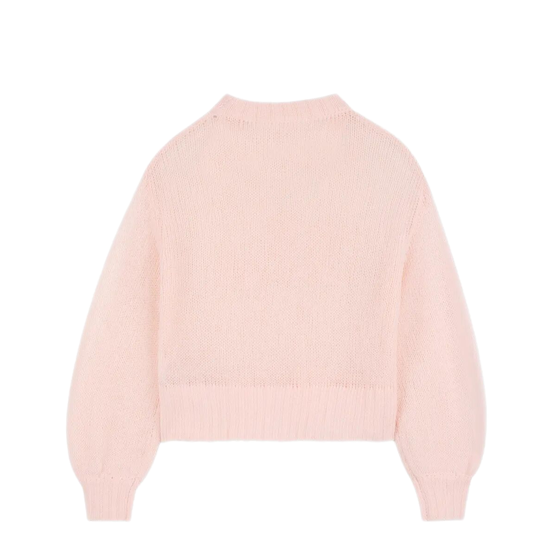 MAYFEYR - CHLOÉ KIDS - Embroidered Logo Wool Sweater - C2083946J