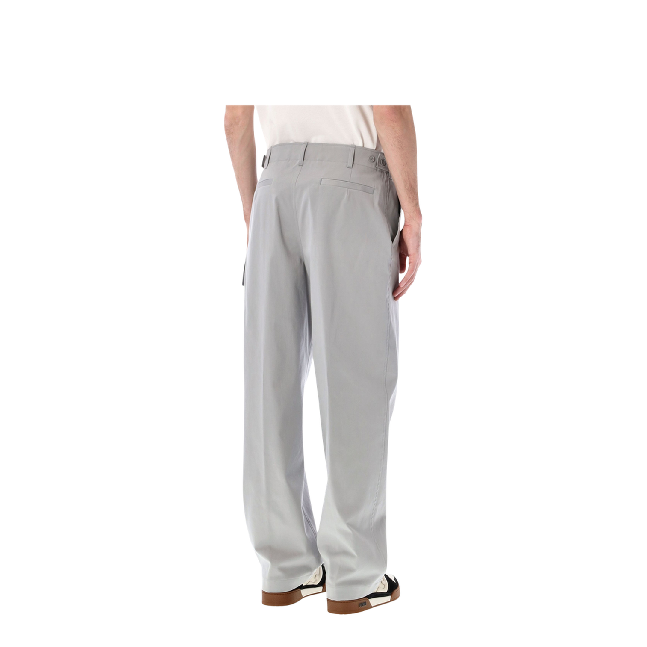 MAYFEYR - Fendi - Trousers Silver - FB1091AQMVF0HH3