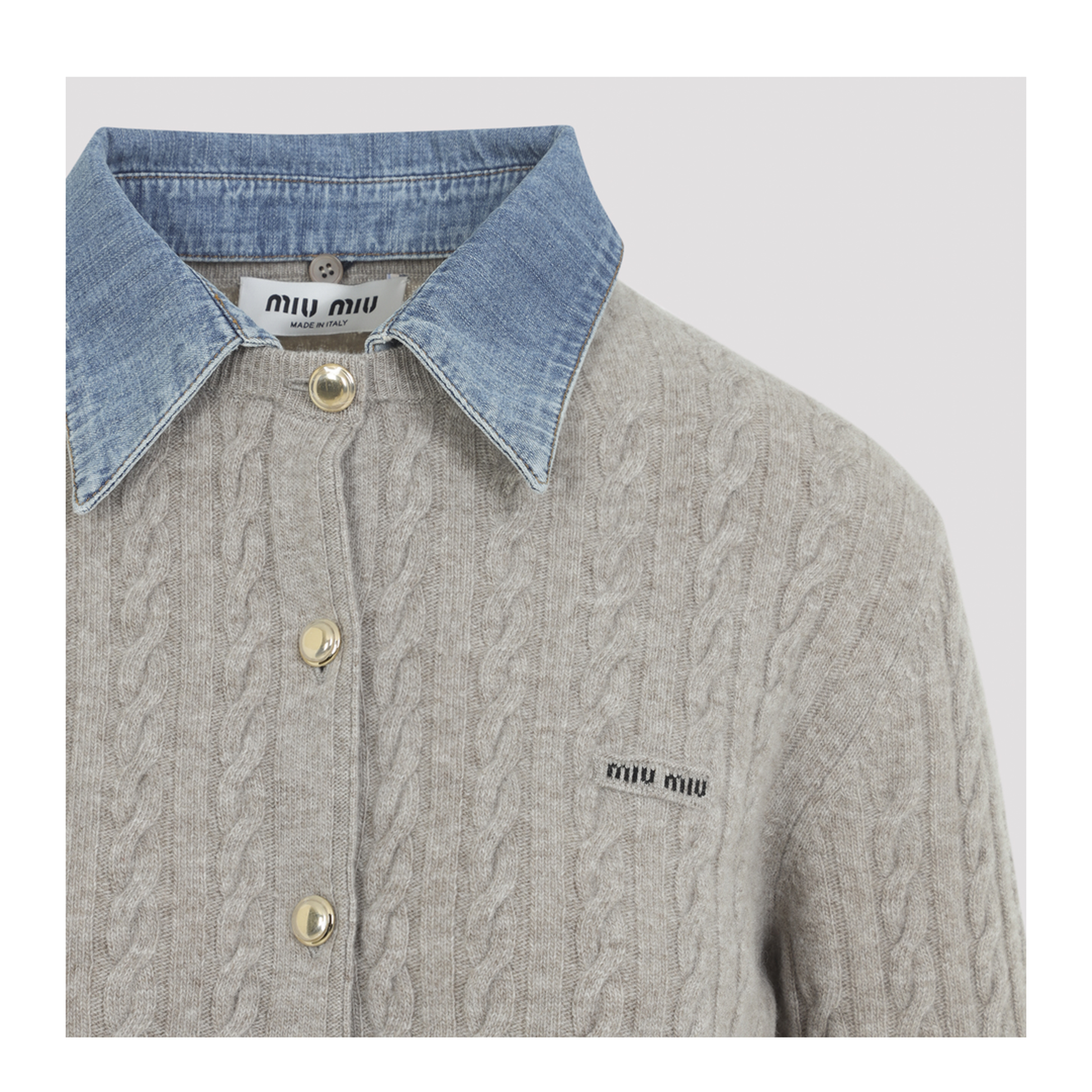 MAYFEYR - Miu Miu - Cardigan - MMF04CSOOO6342F0036