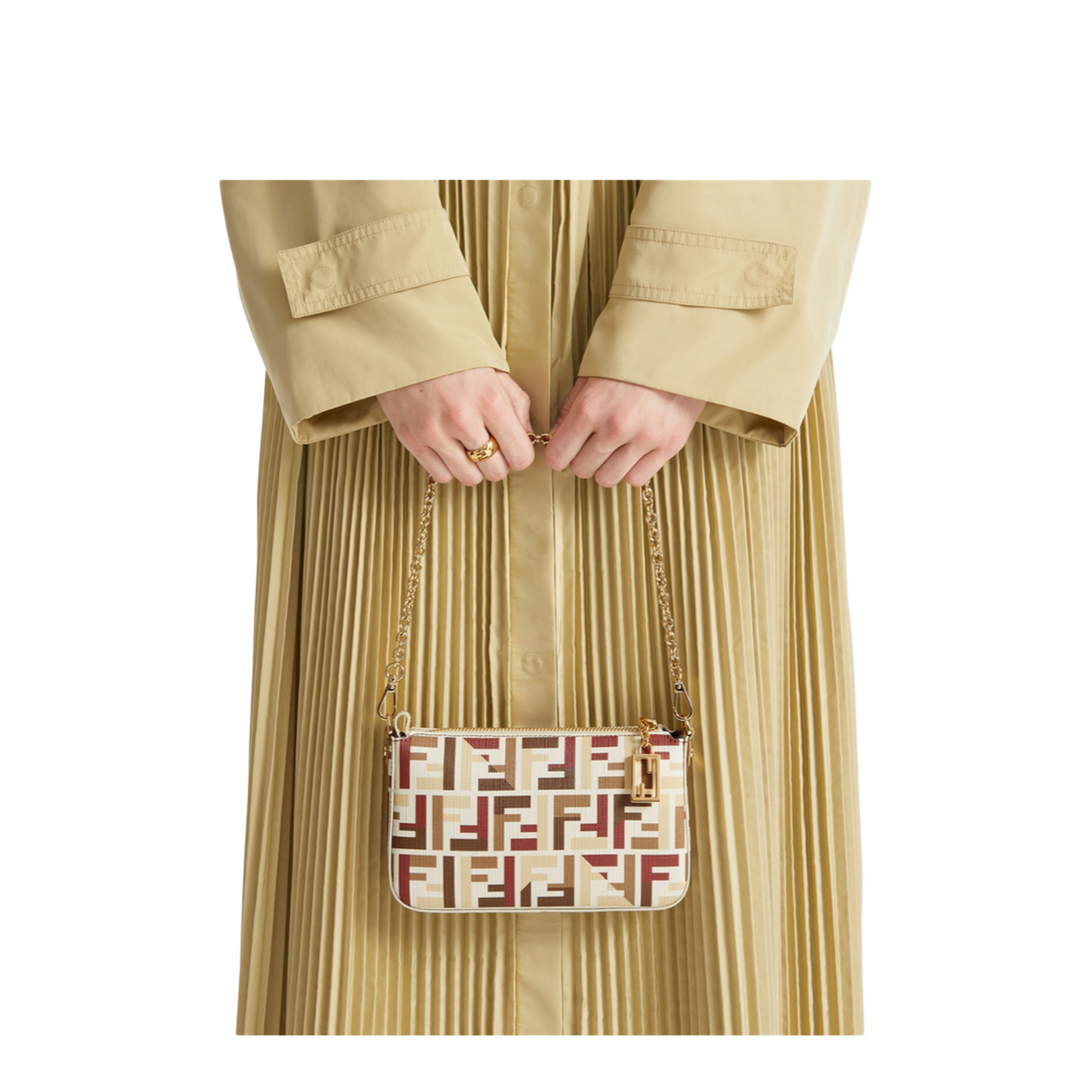 Baguette Pouch Fabric Multicolour