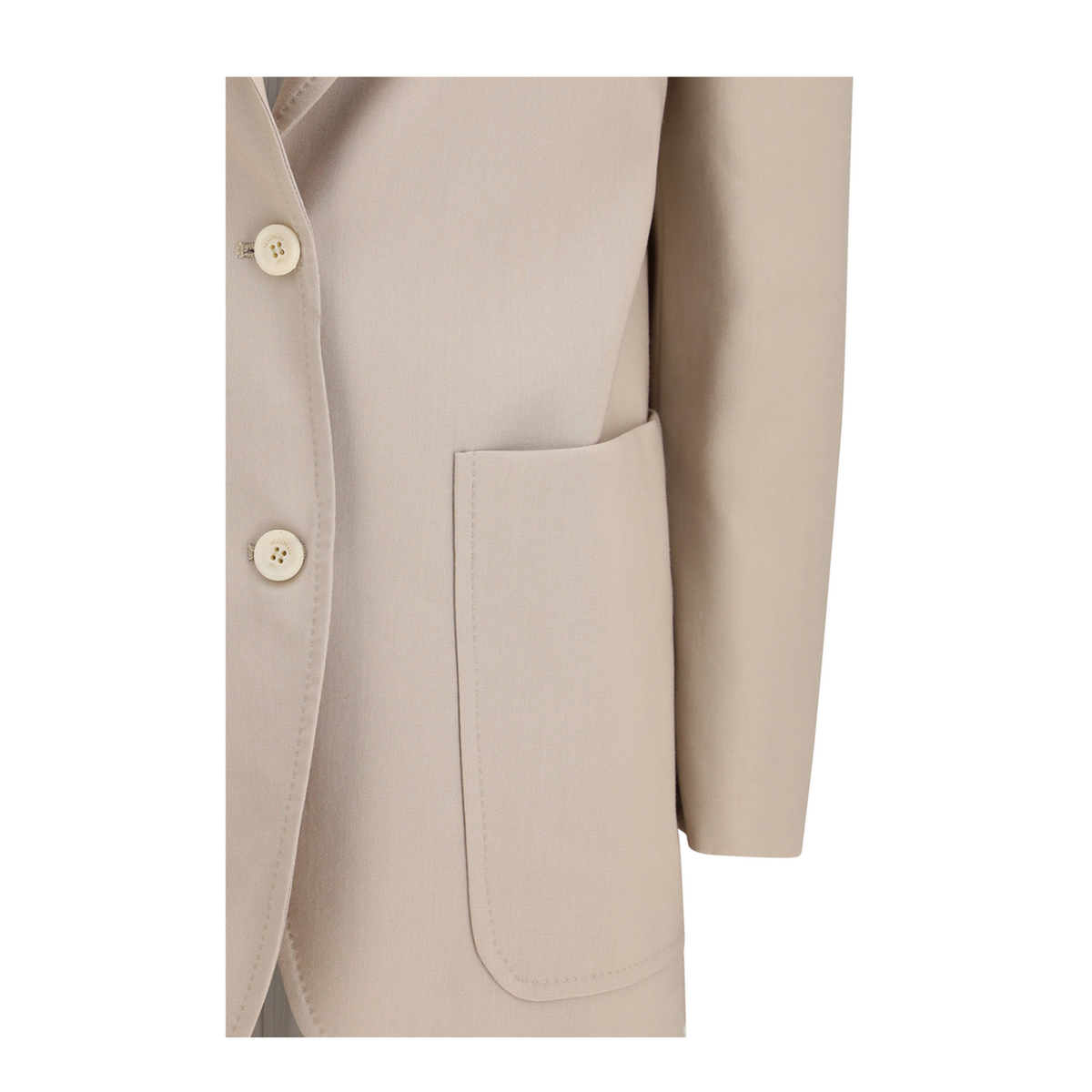 MAYFEYR - Max Mara - Single Breasted Wool Blend Blazer - 2611041011600021