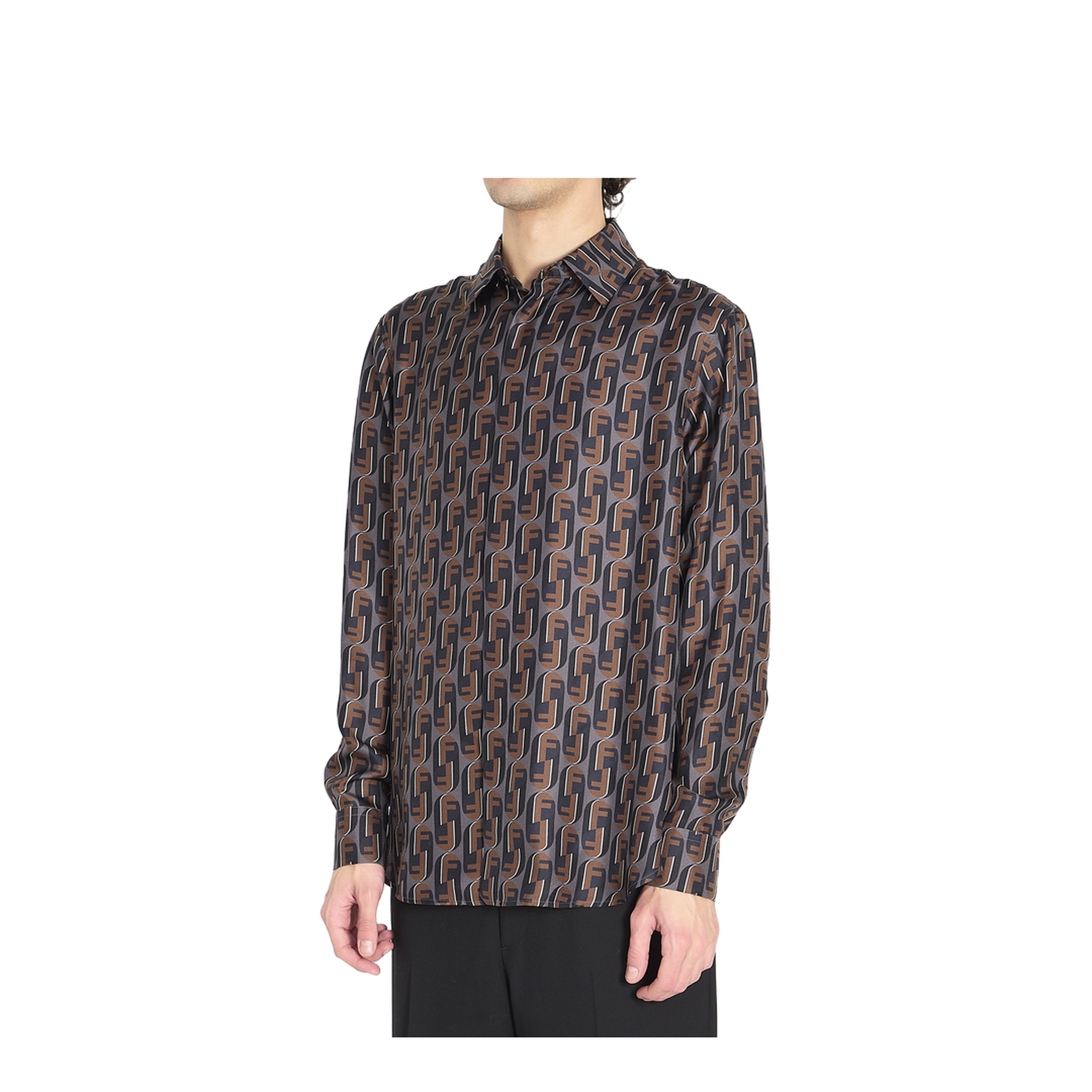 Printed Silk Shirt