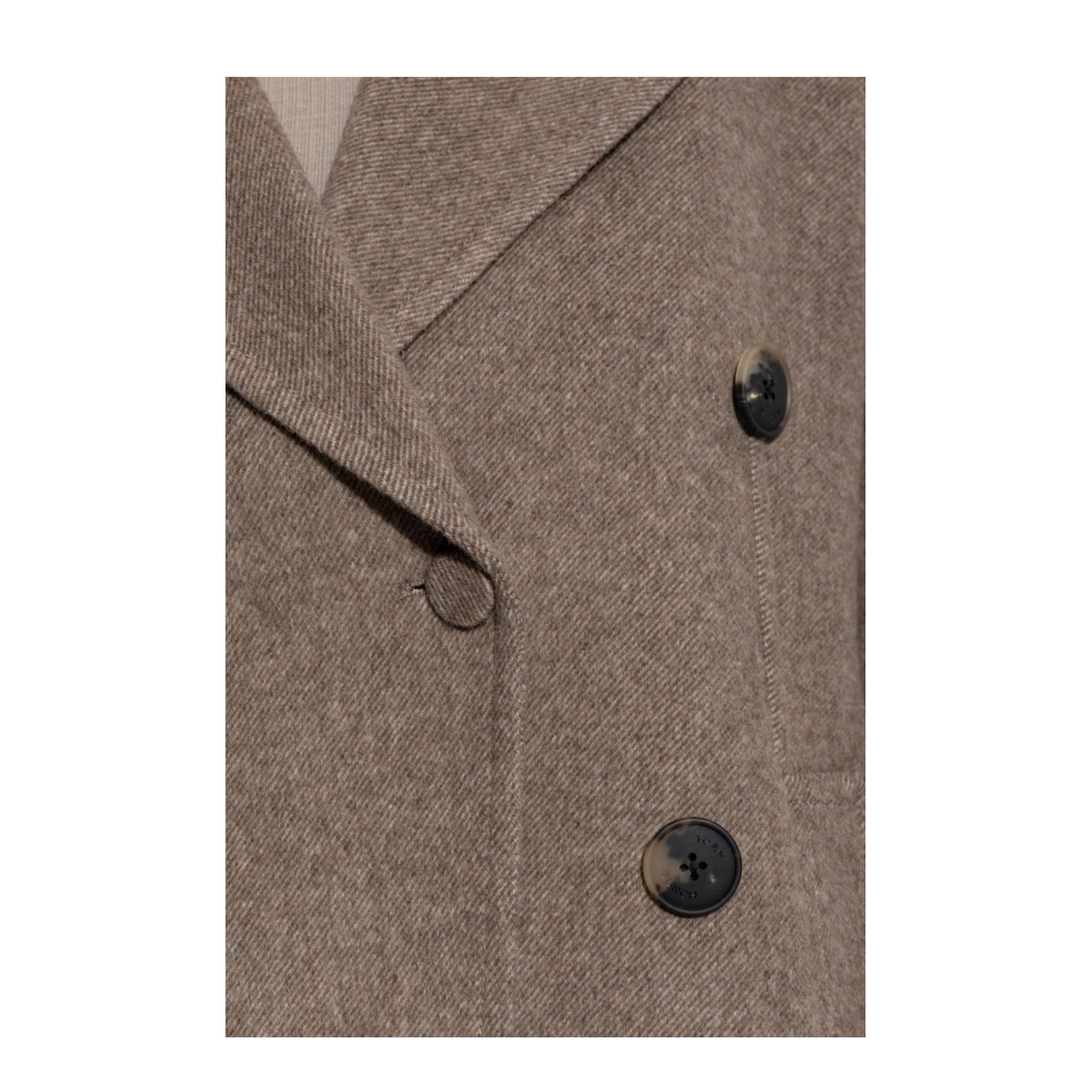 Short Double-Breasted Coat