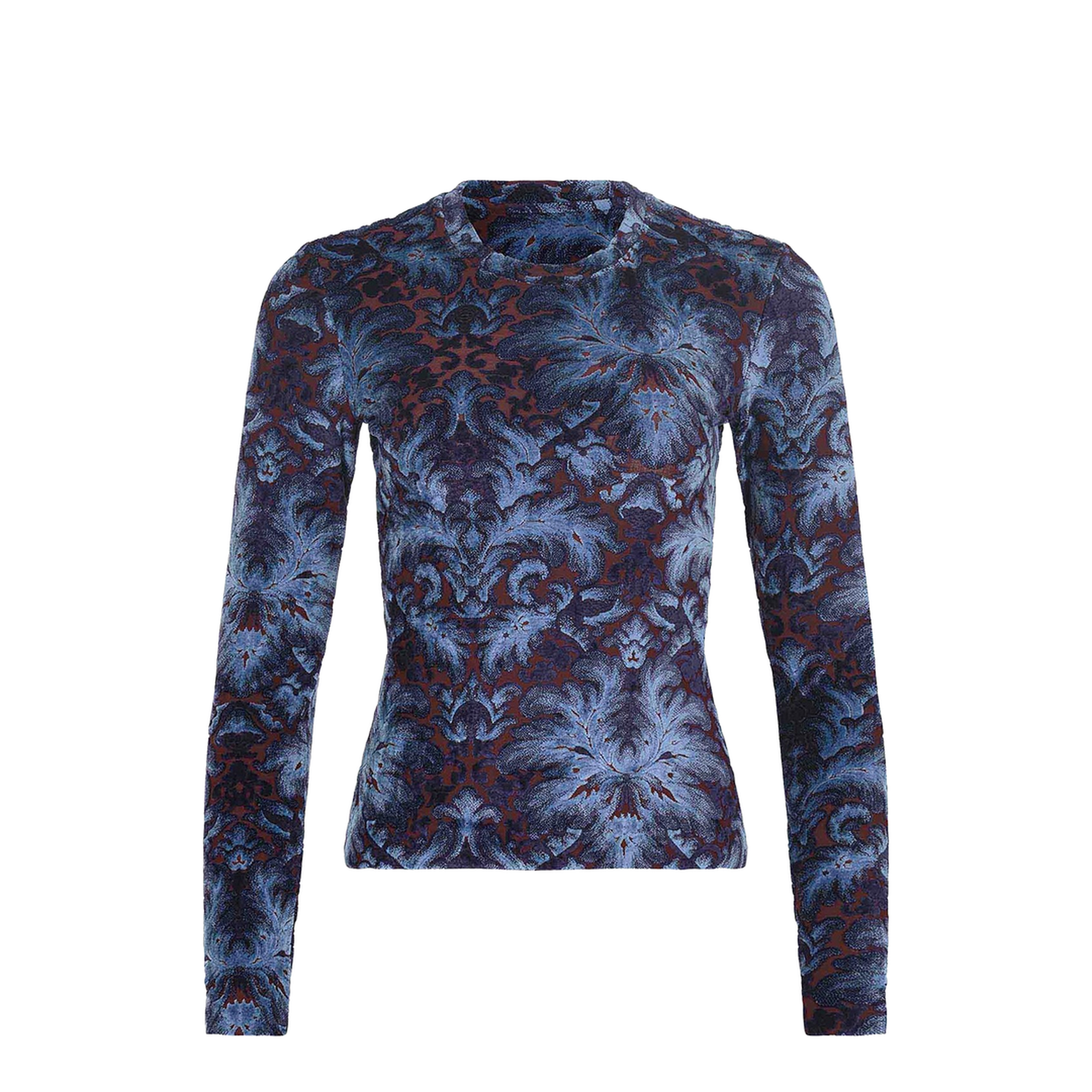 CHENILLE JACQUARD TOP