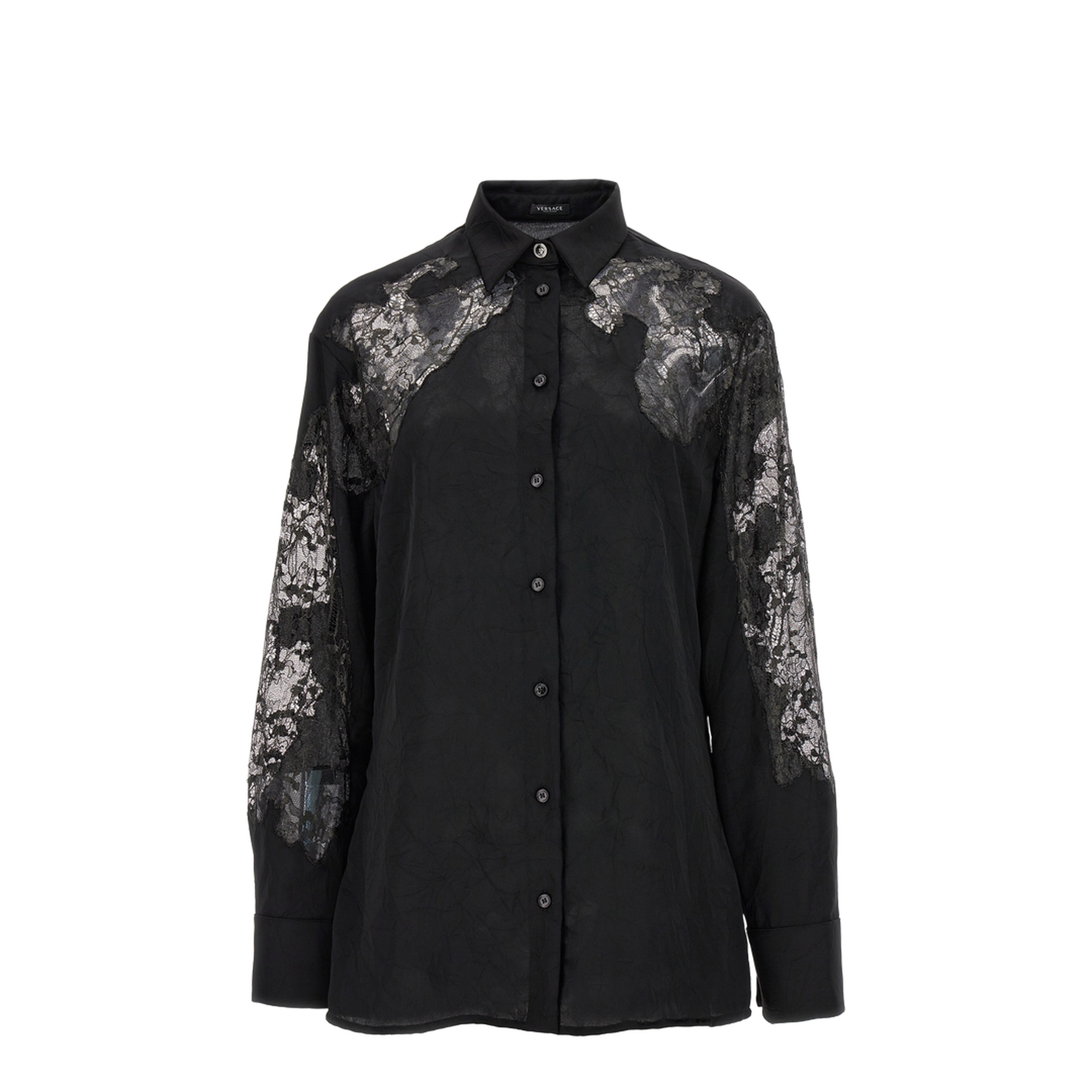 Satin Lace Shirt