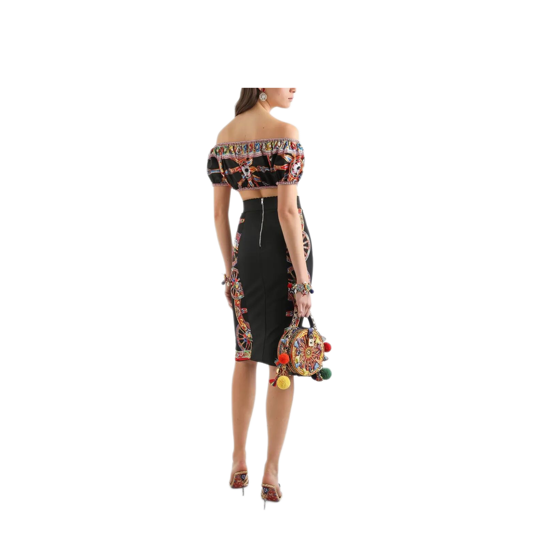 MAYFEYR - Dolce & Gabbana - Top In Popeline Stampato - F755RTGDDTFS9000