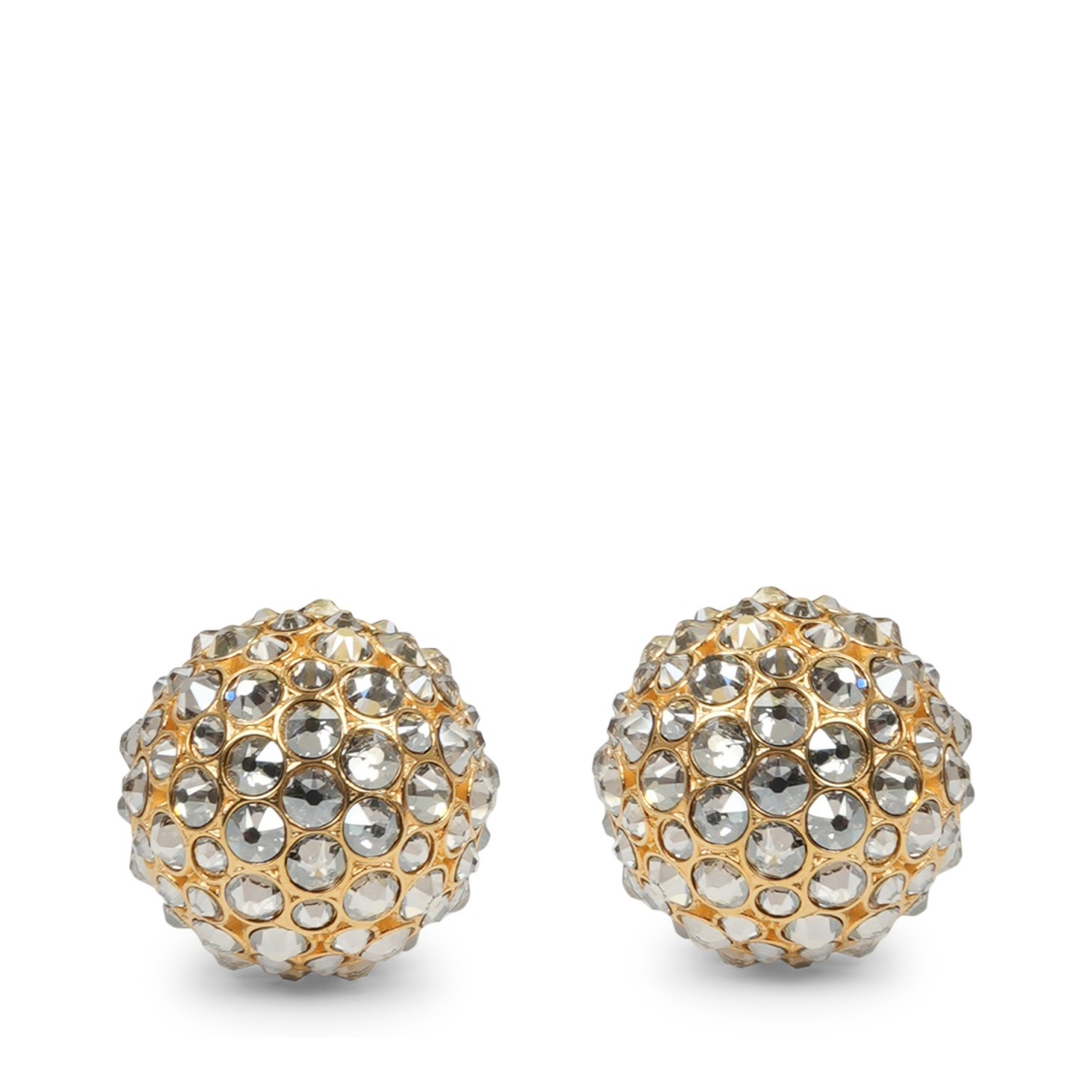 MAYFEYR - Celine - Hairloom Dome Earrings - 461LY6BRS35OR