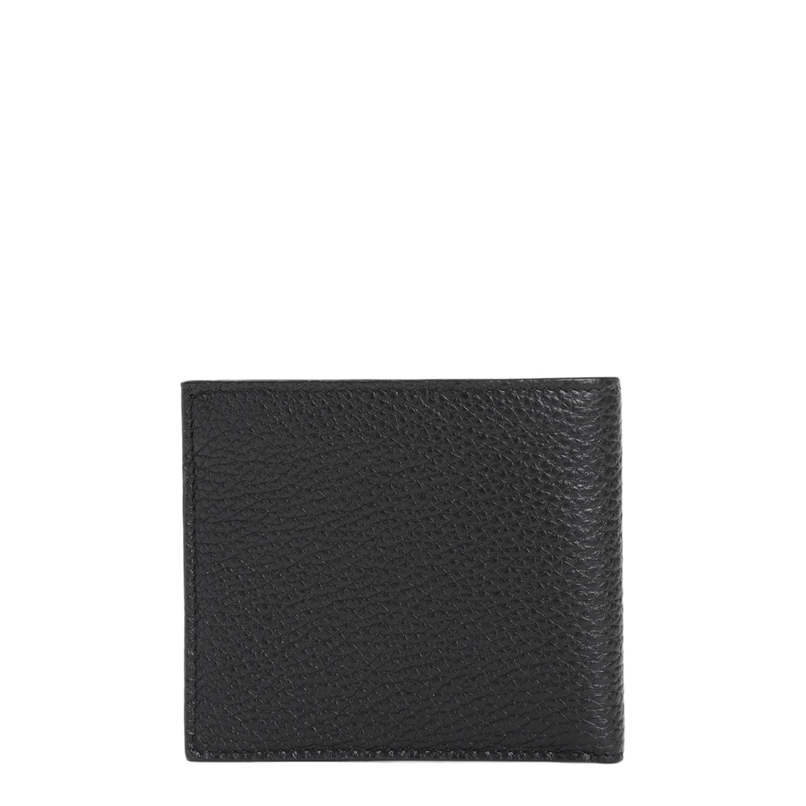 Grained Leather Billfold Wallet