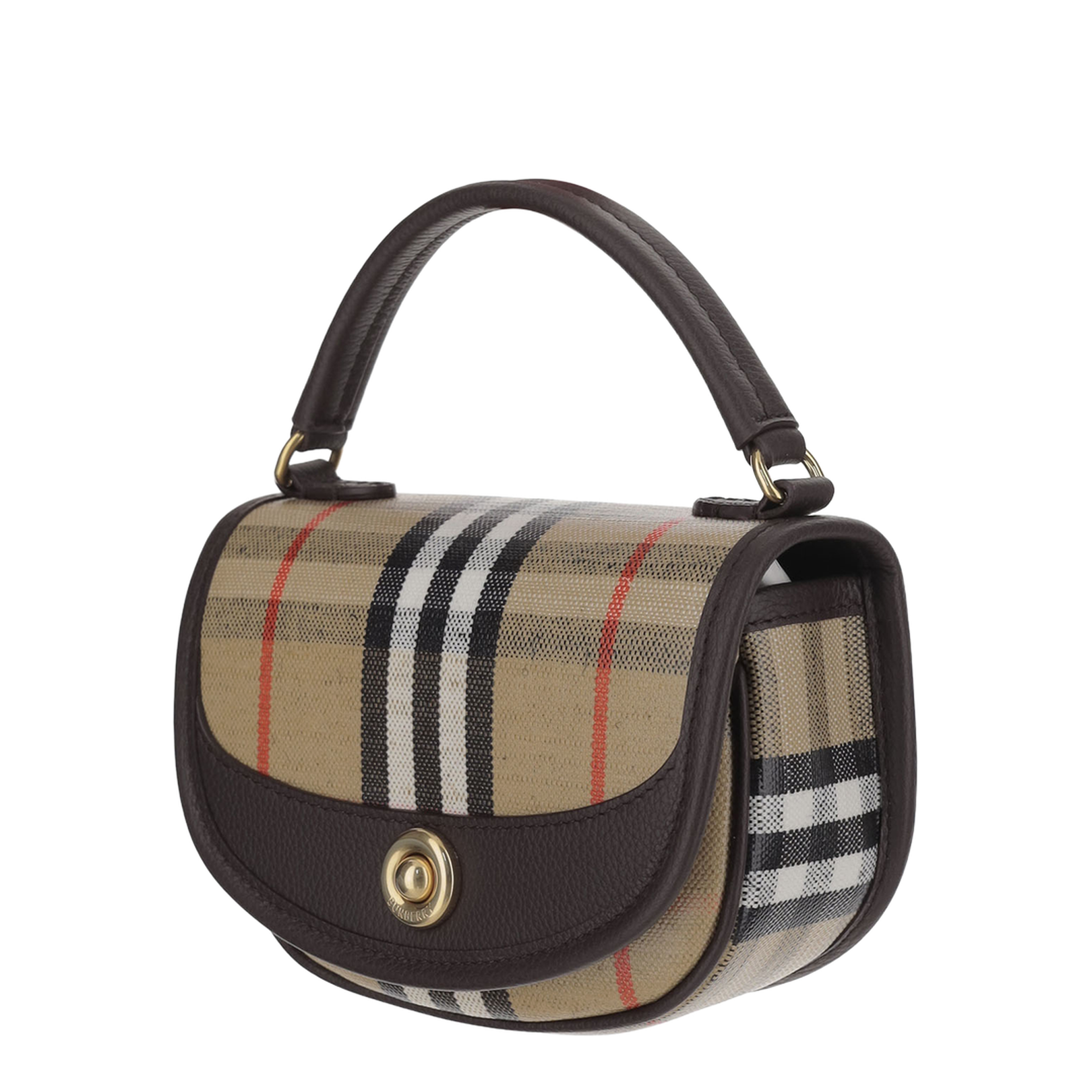 Check Mini Shoulder Bag